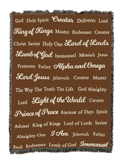 Names Of God Blanket