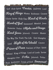 Names of God Blanket Flax