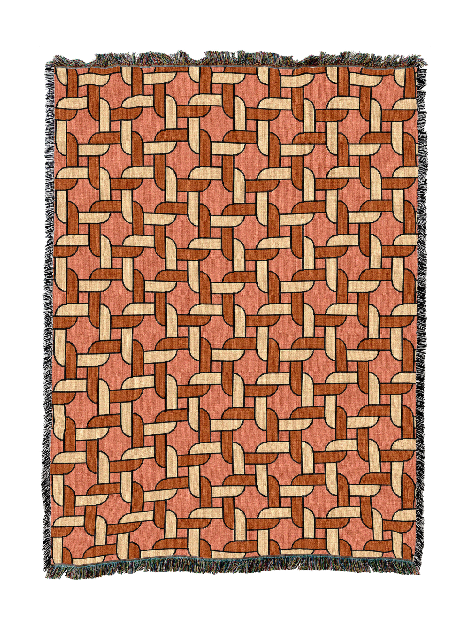 Knots Blanket Peach