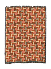 Knots Blanket Peach