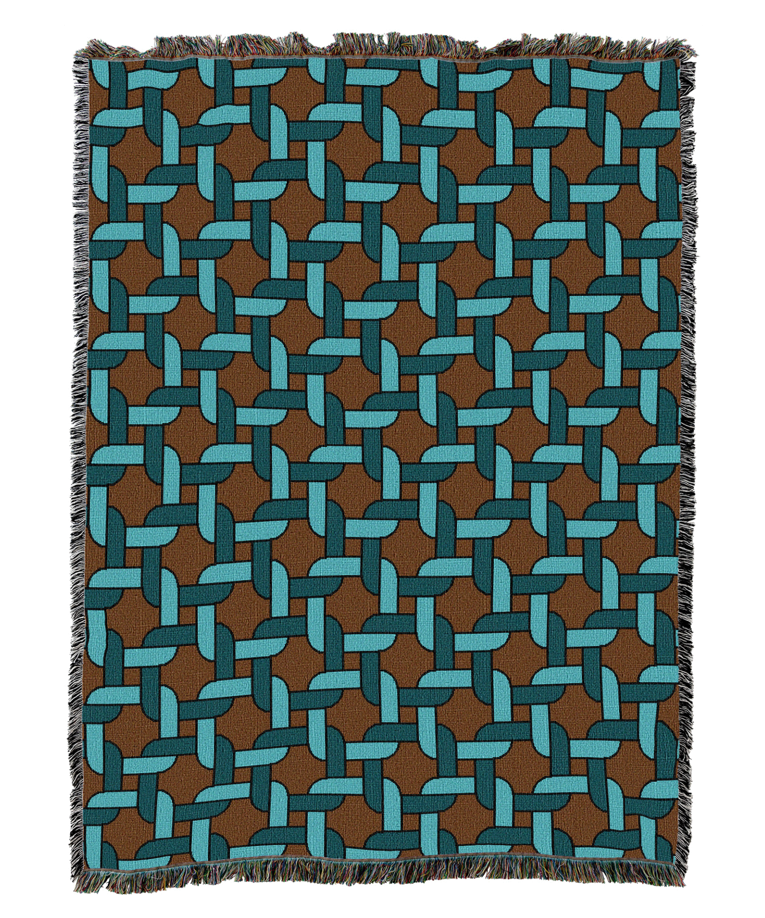 Knots Blanket Teal