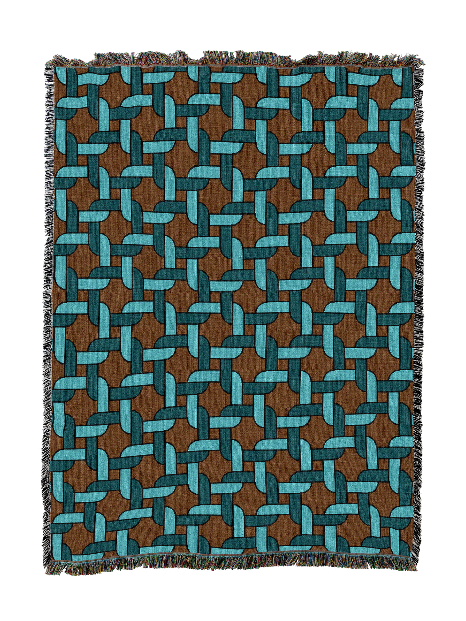Knots Blanket Teal