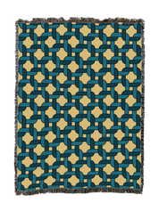 Knots Blanket Blue