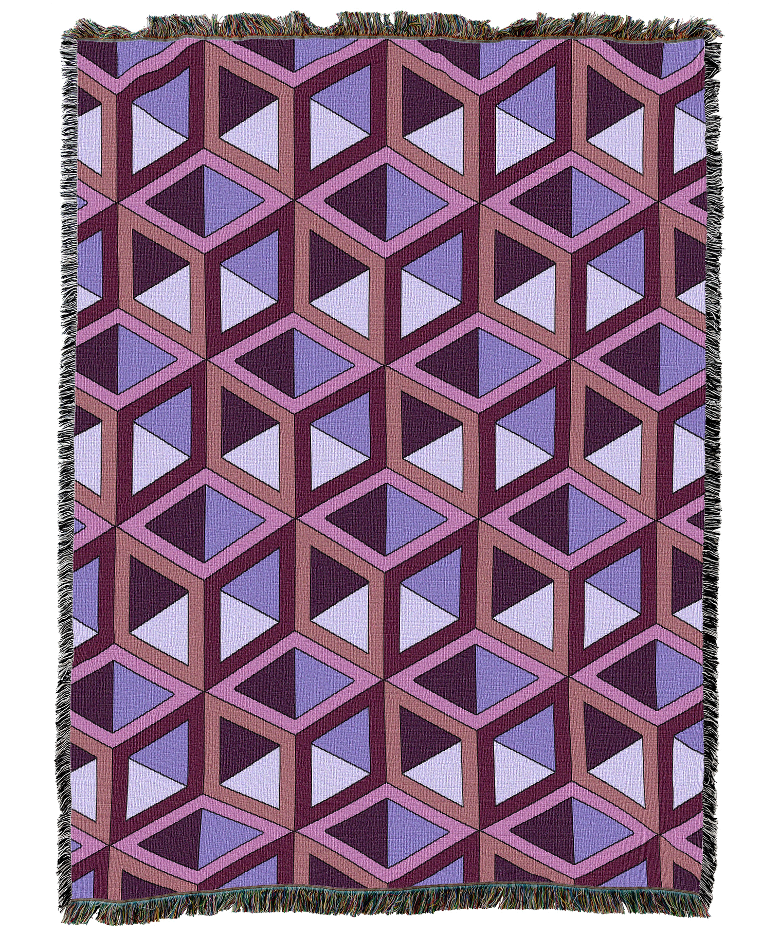 Blocks Blanket Berry