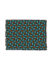 Knots Blanket Teal 60x50