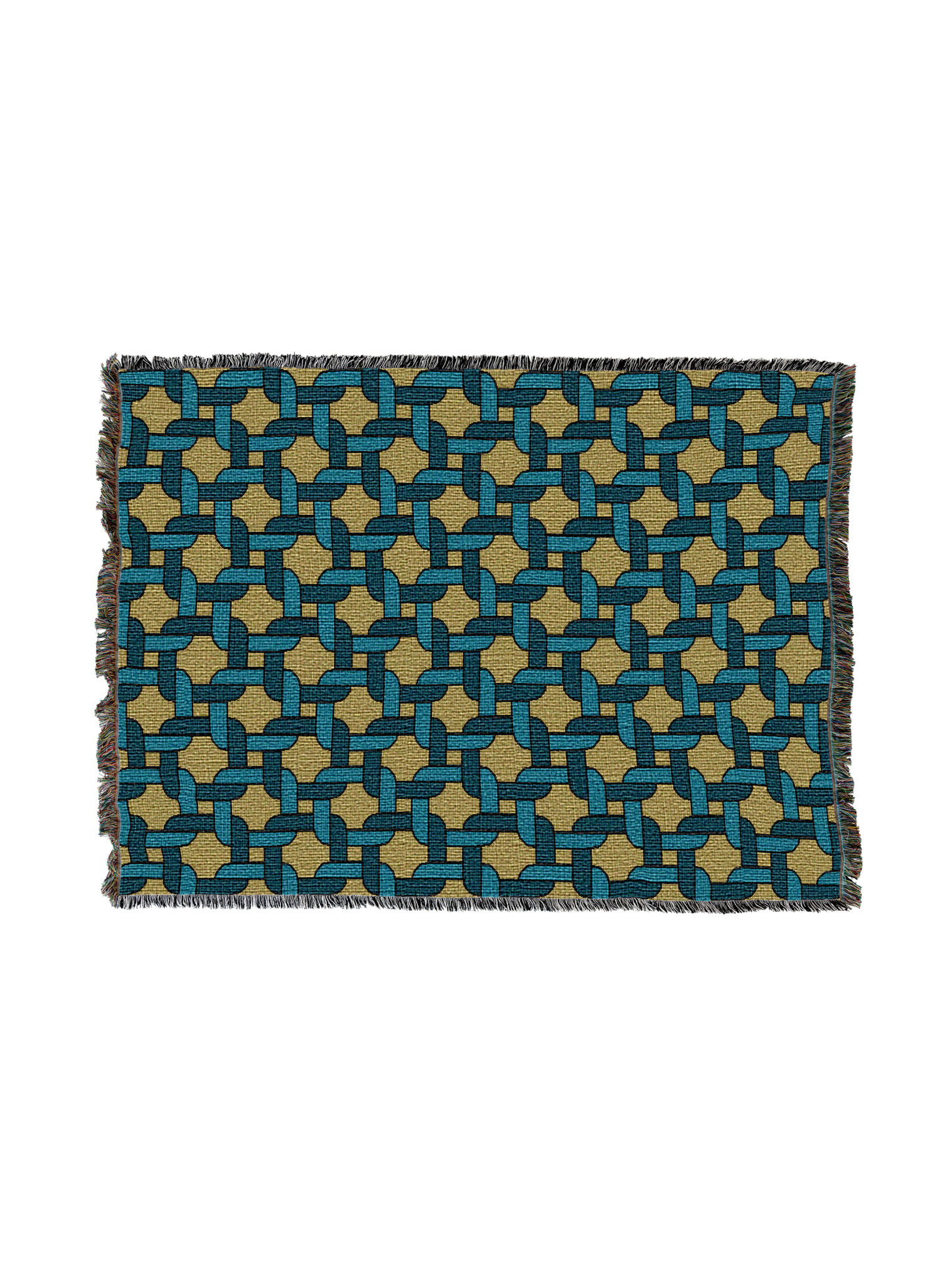 Knots Blanket Blue 60x50