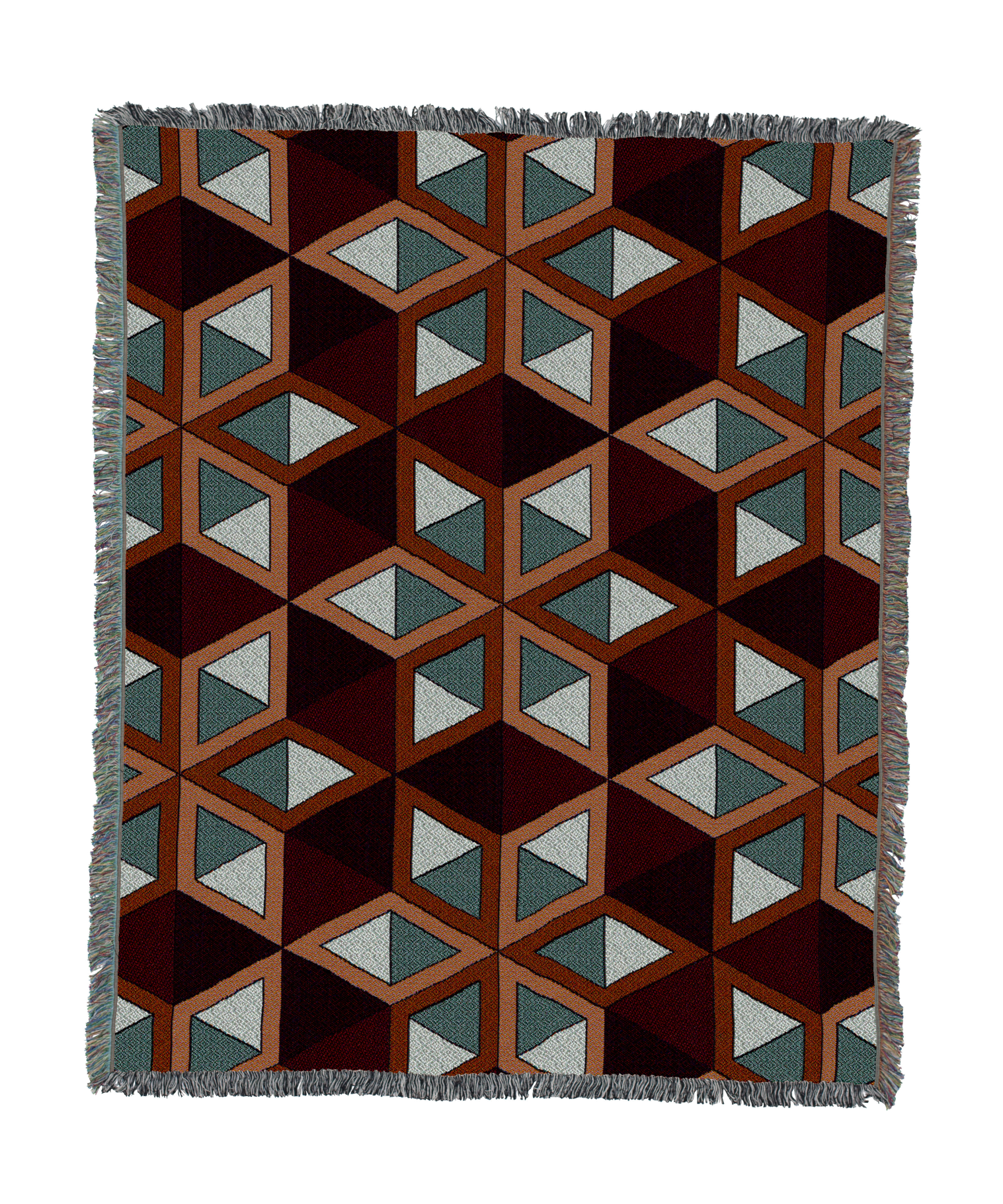 Quilt Blanket Red 60x50