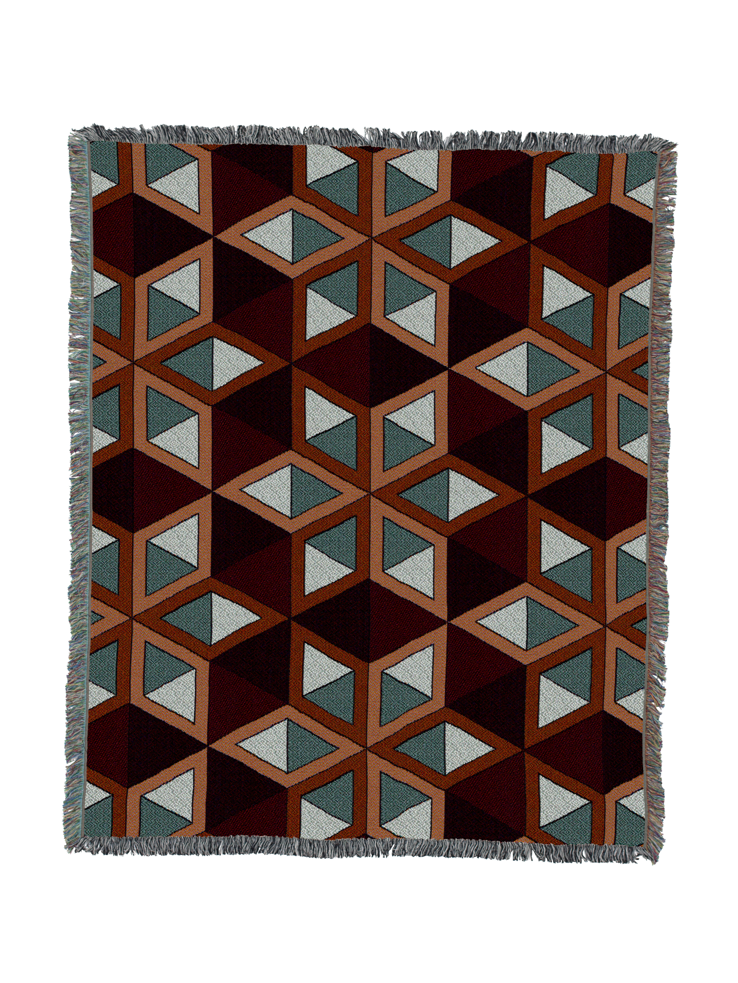 Quilt Blanket Red 60x50