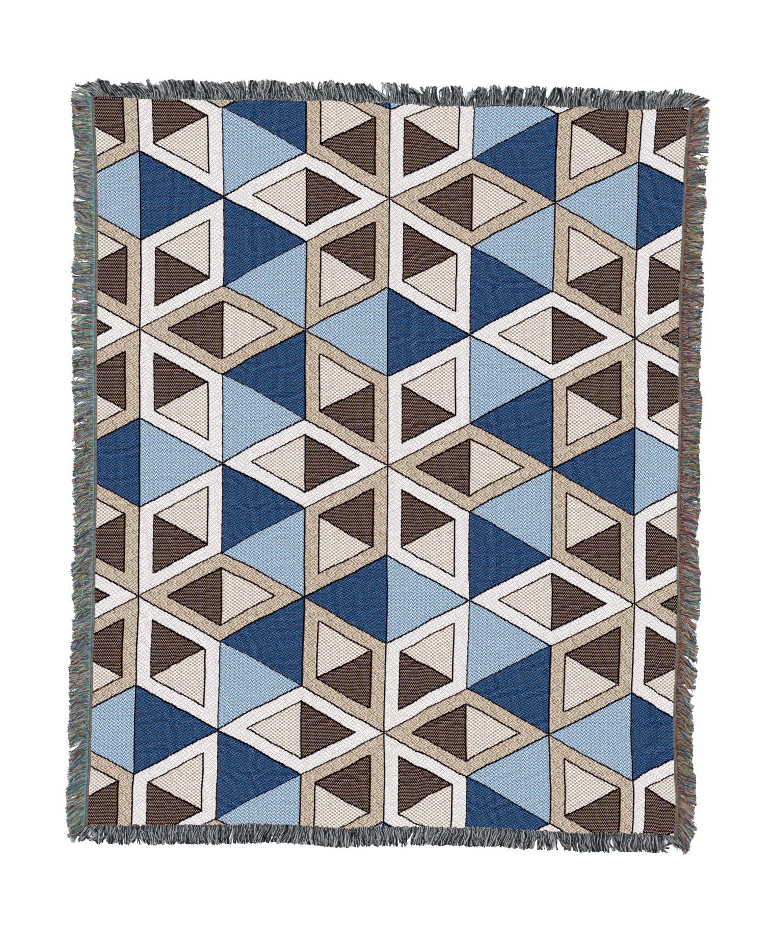 Quilt Blanket Blues 60x50