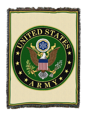 US Army Logo Blanket XL