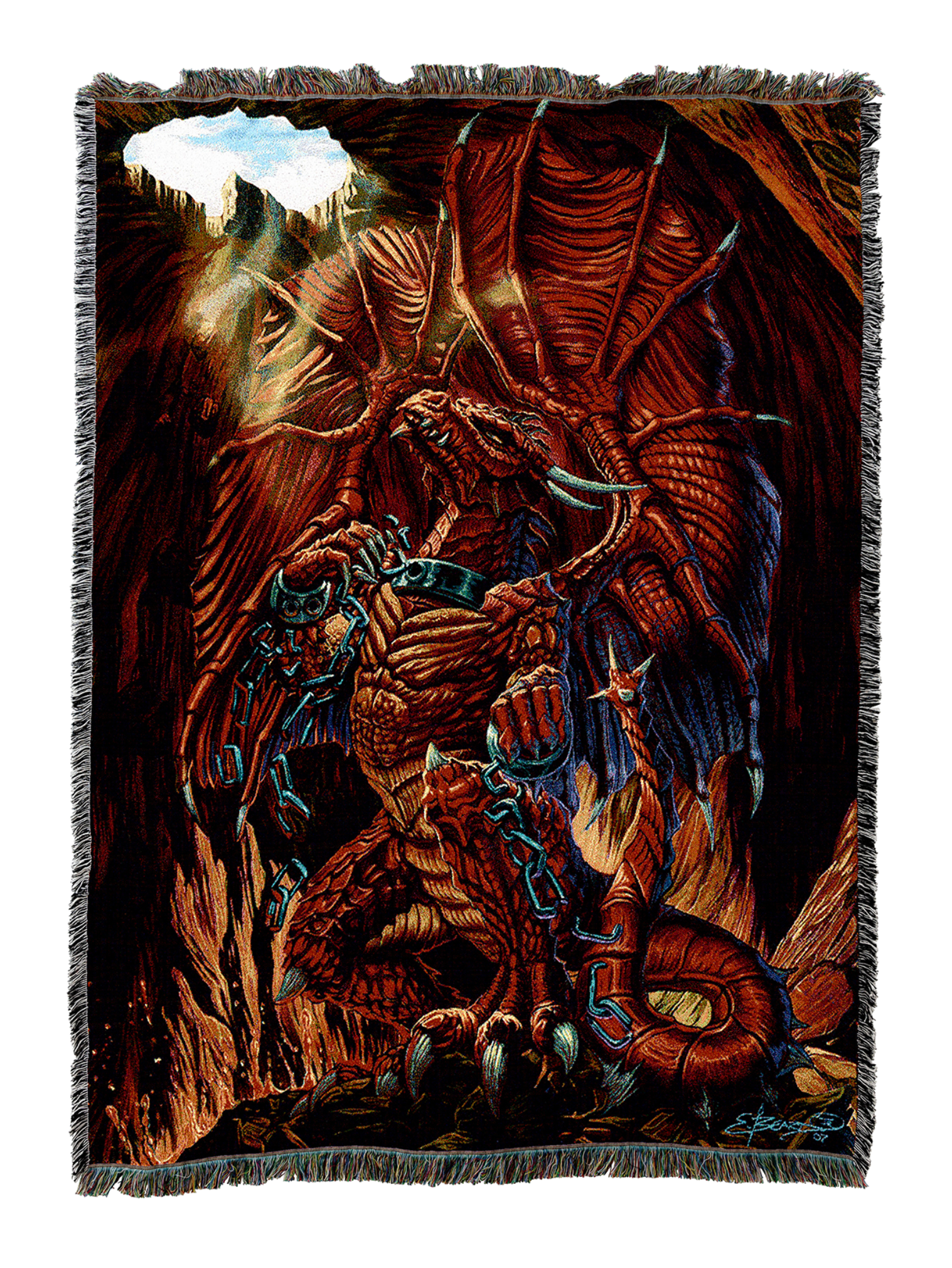 Unbound Dragon Blanket