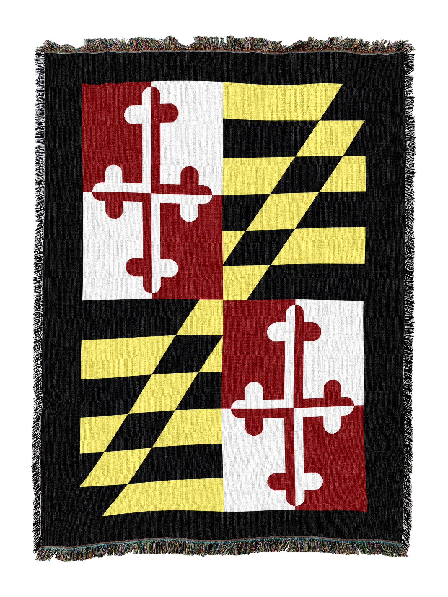 Maryland Flag Blanket