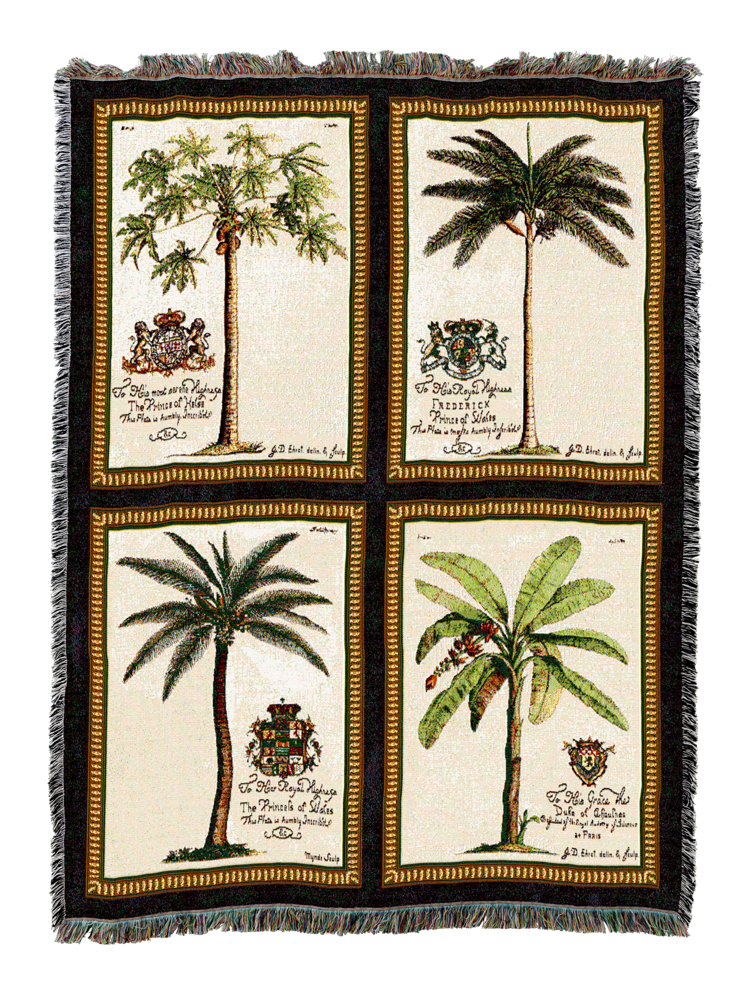 Royal Palms Blanket