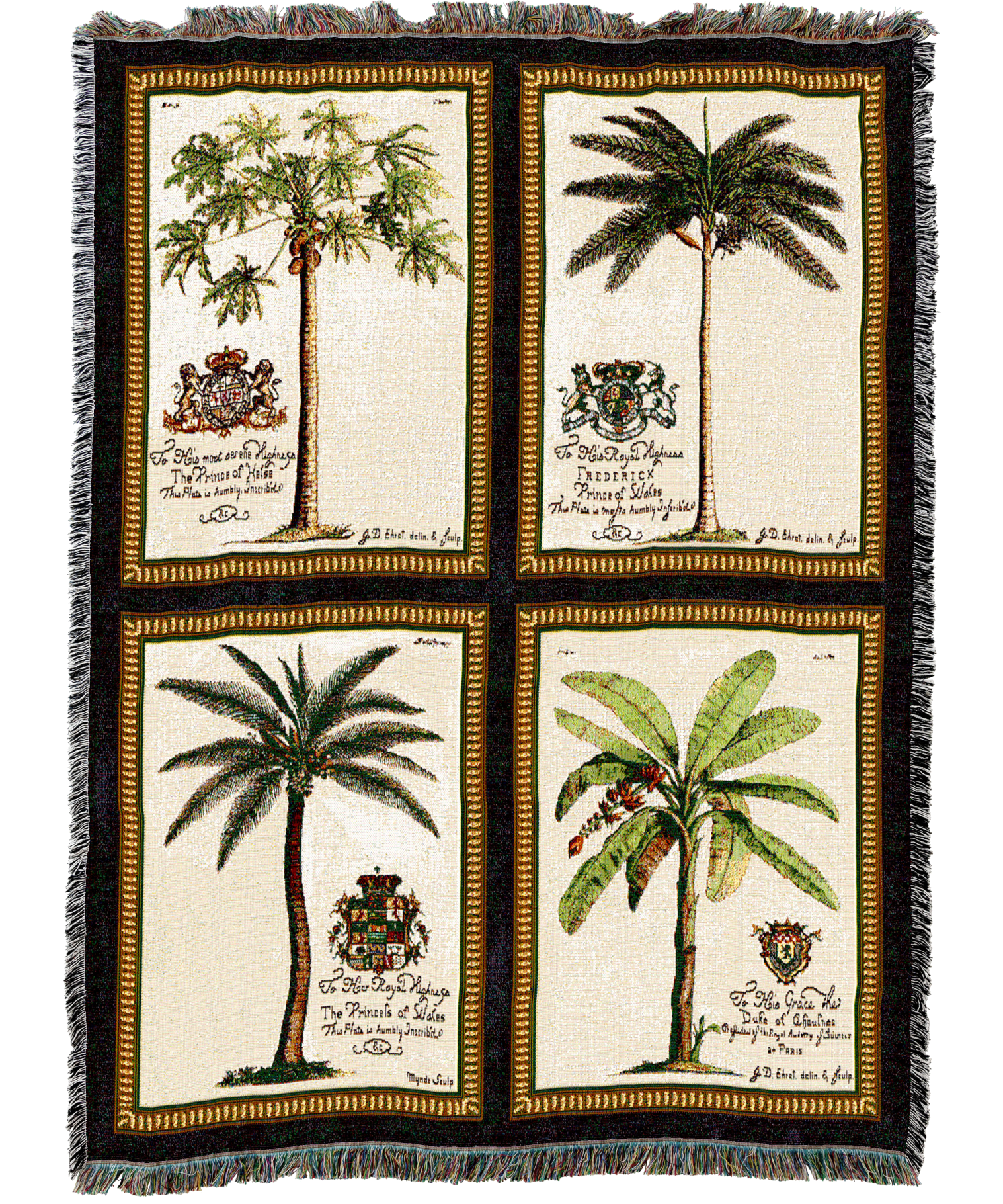 Royal Palms Blanket