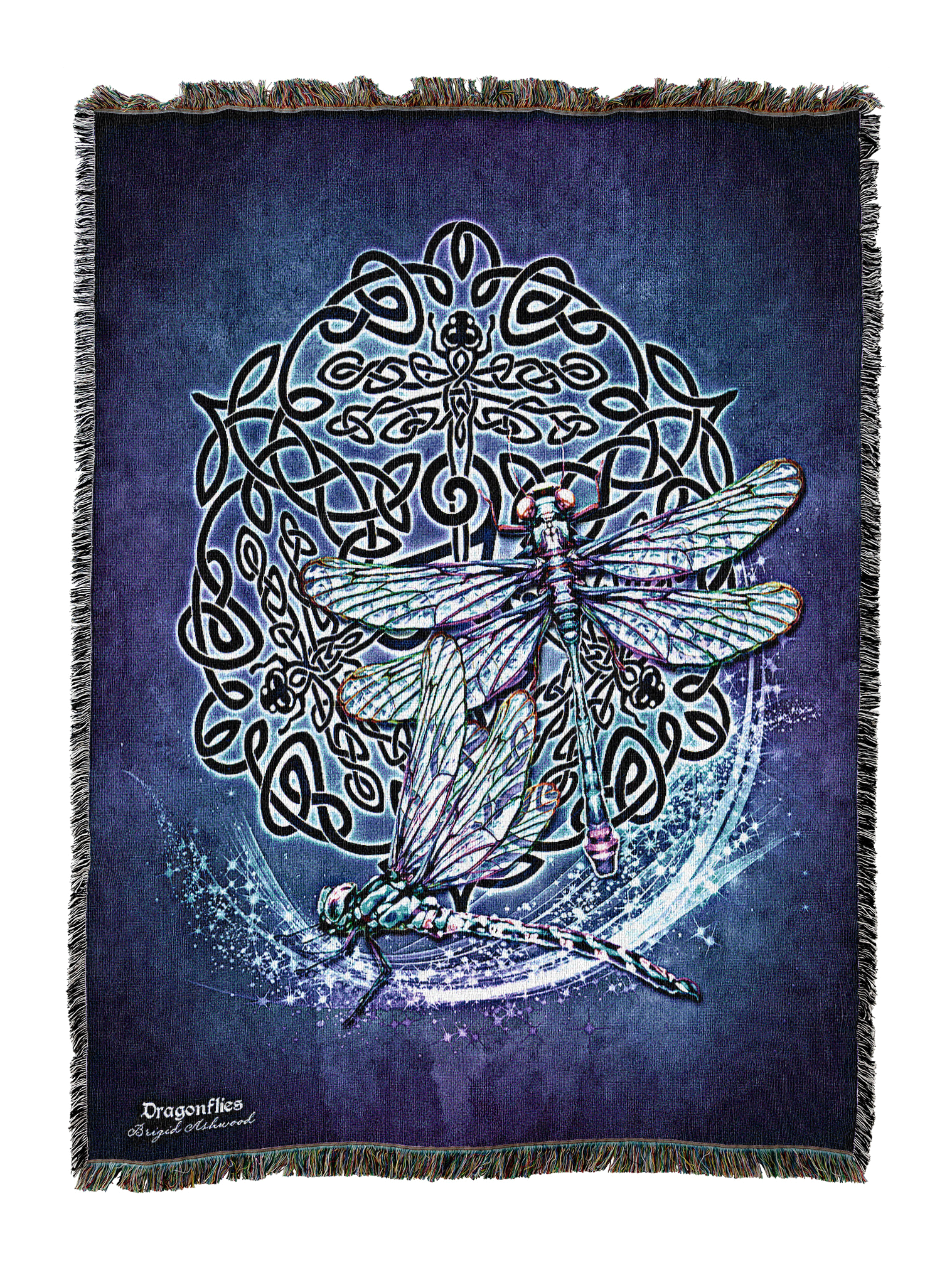 Celtic Dragonfly Blanket