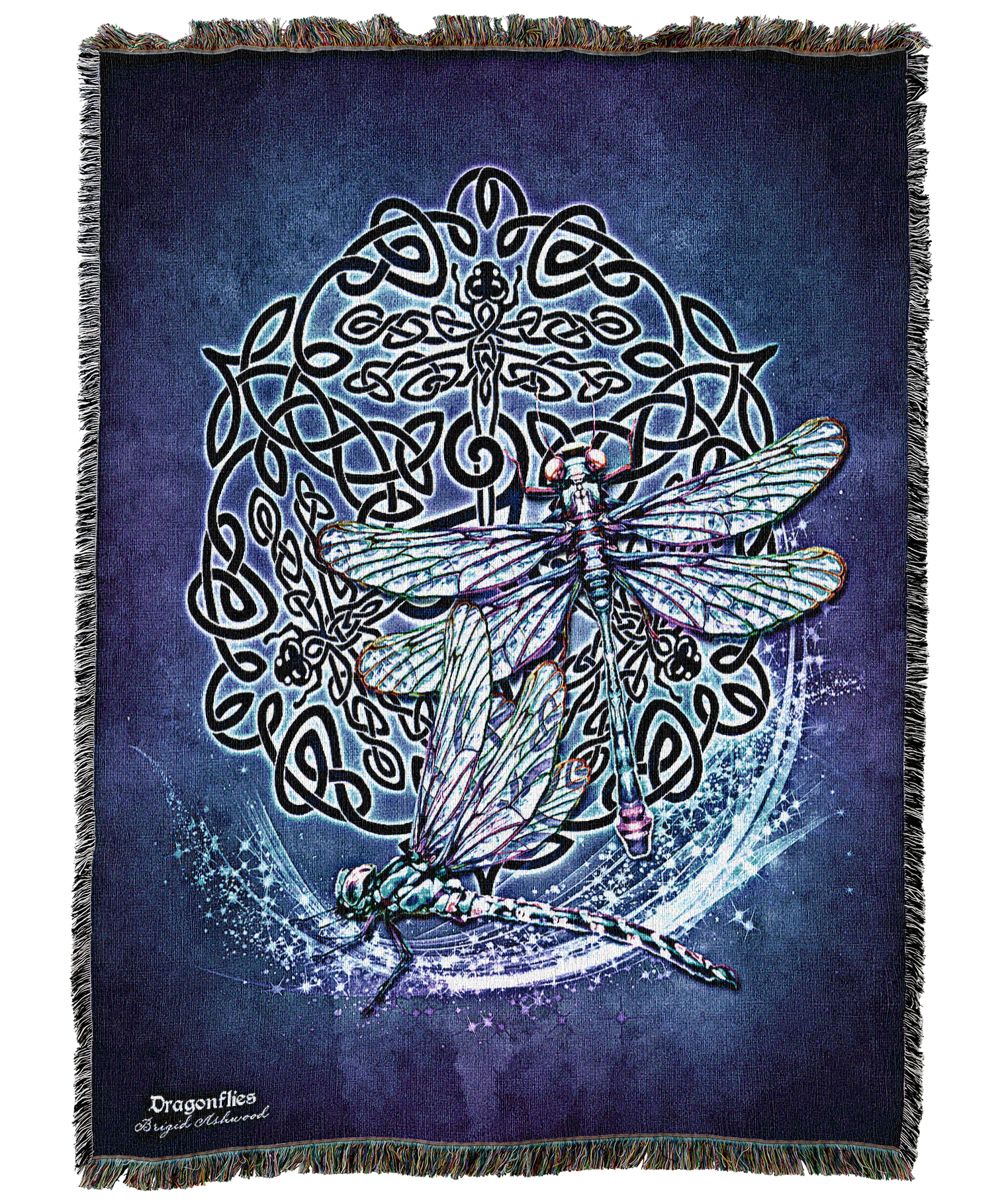 Celtic Dragonfly Blanket