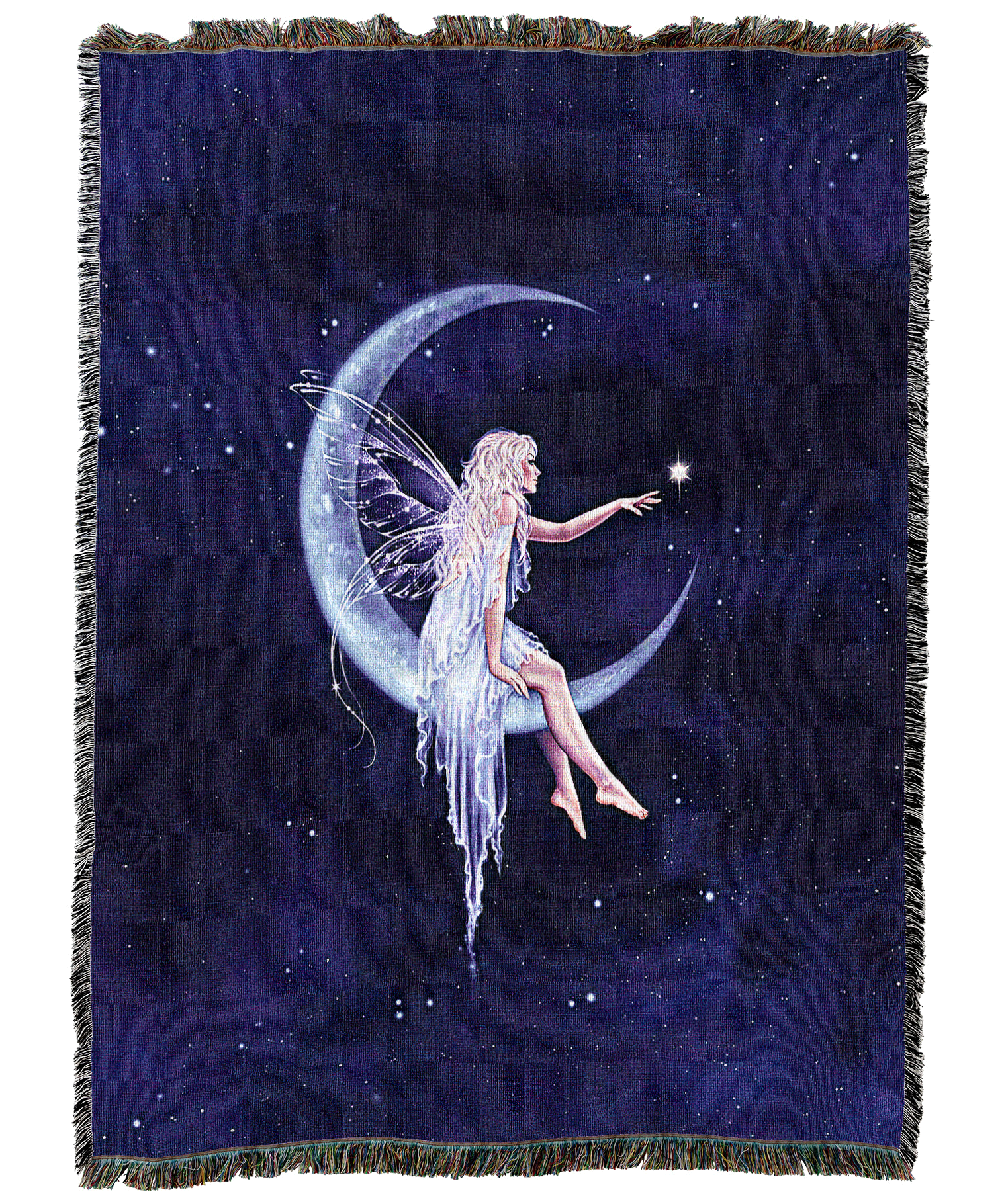 Birth of a Star Fairy Woven Blanket