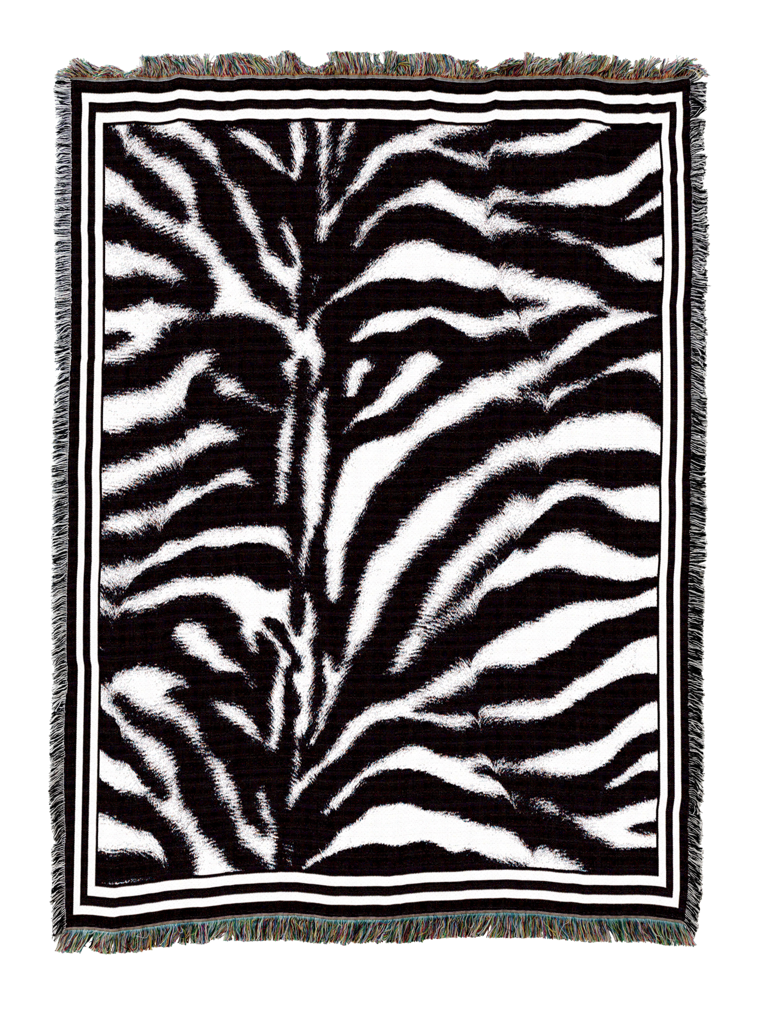 Zebra Skin Blanket