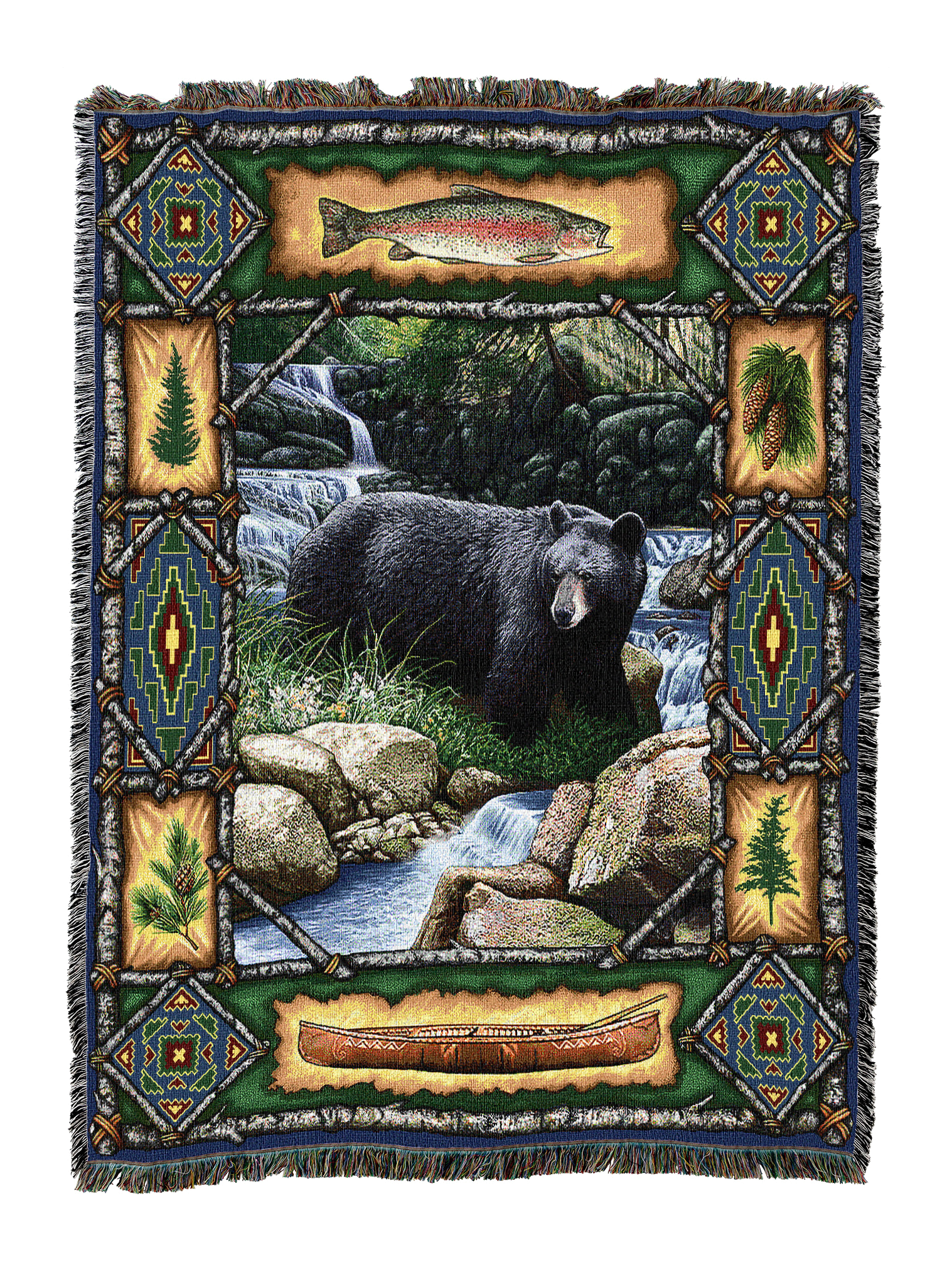 Bear Lodge Blanket