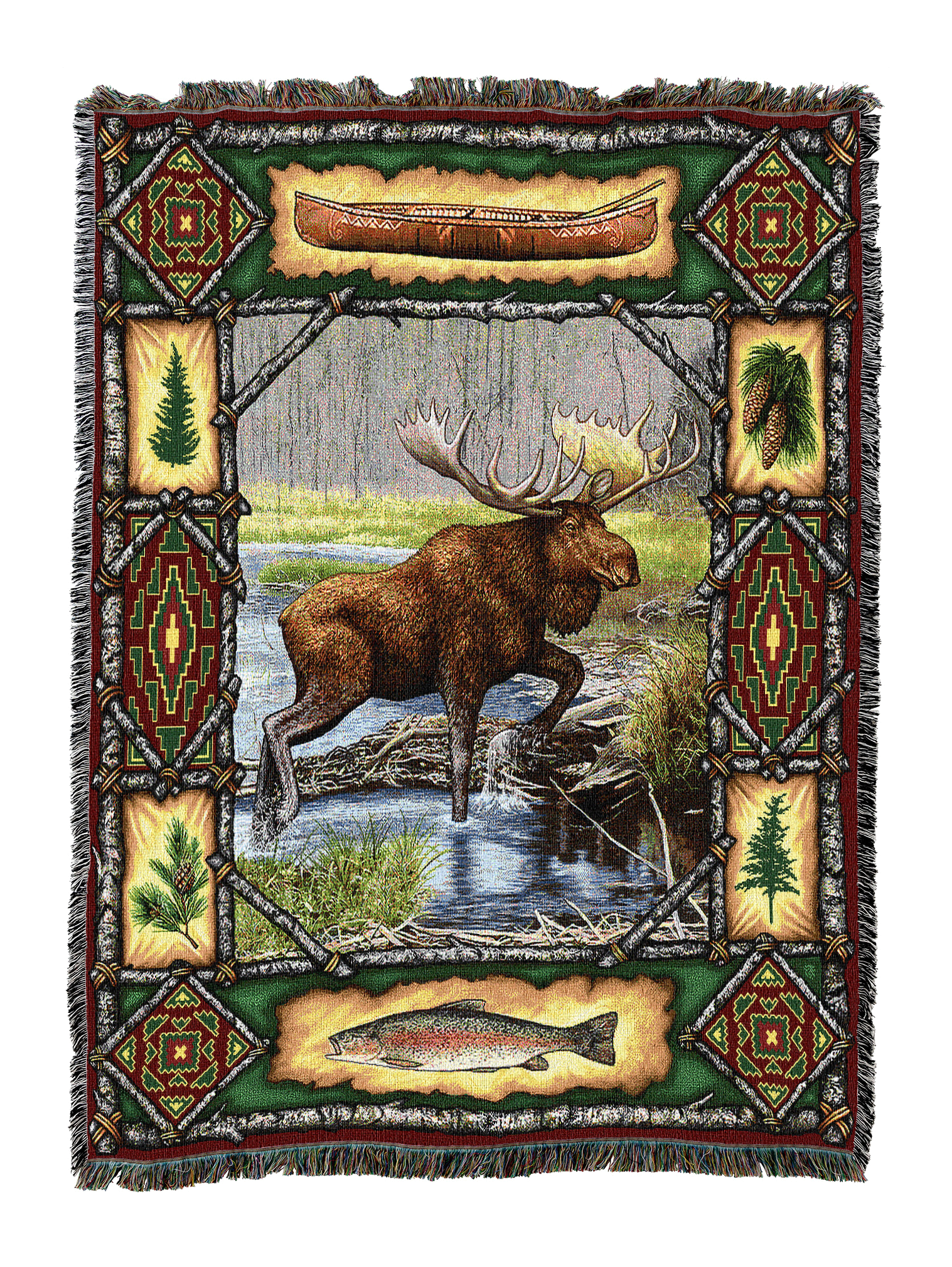 Moose Lodge Blanket
