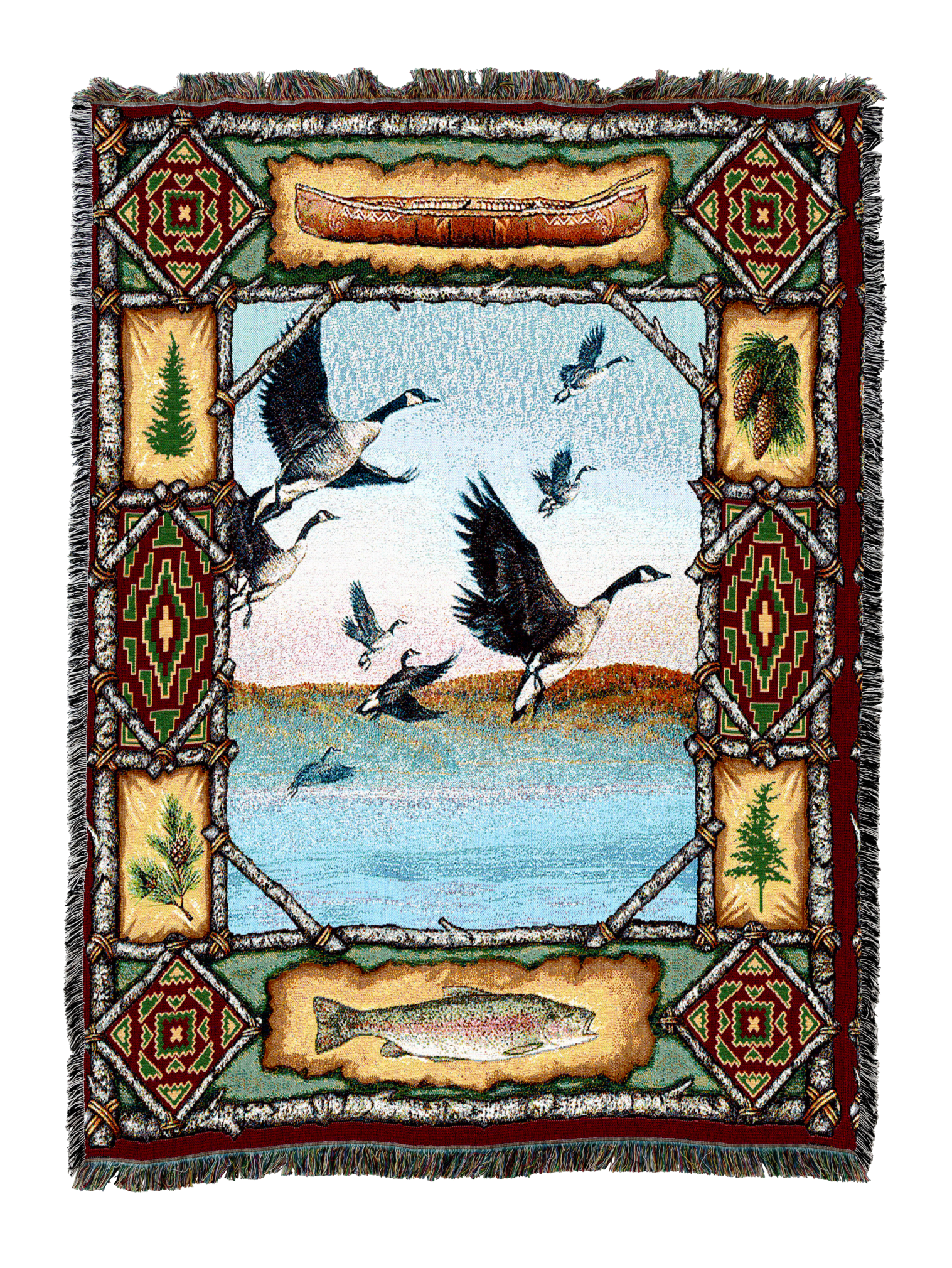 Geese Lodge Blanket