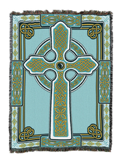 Celtic Knots Blanket Teal