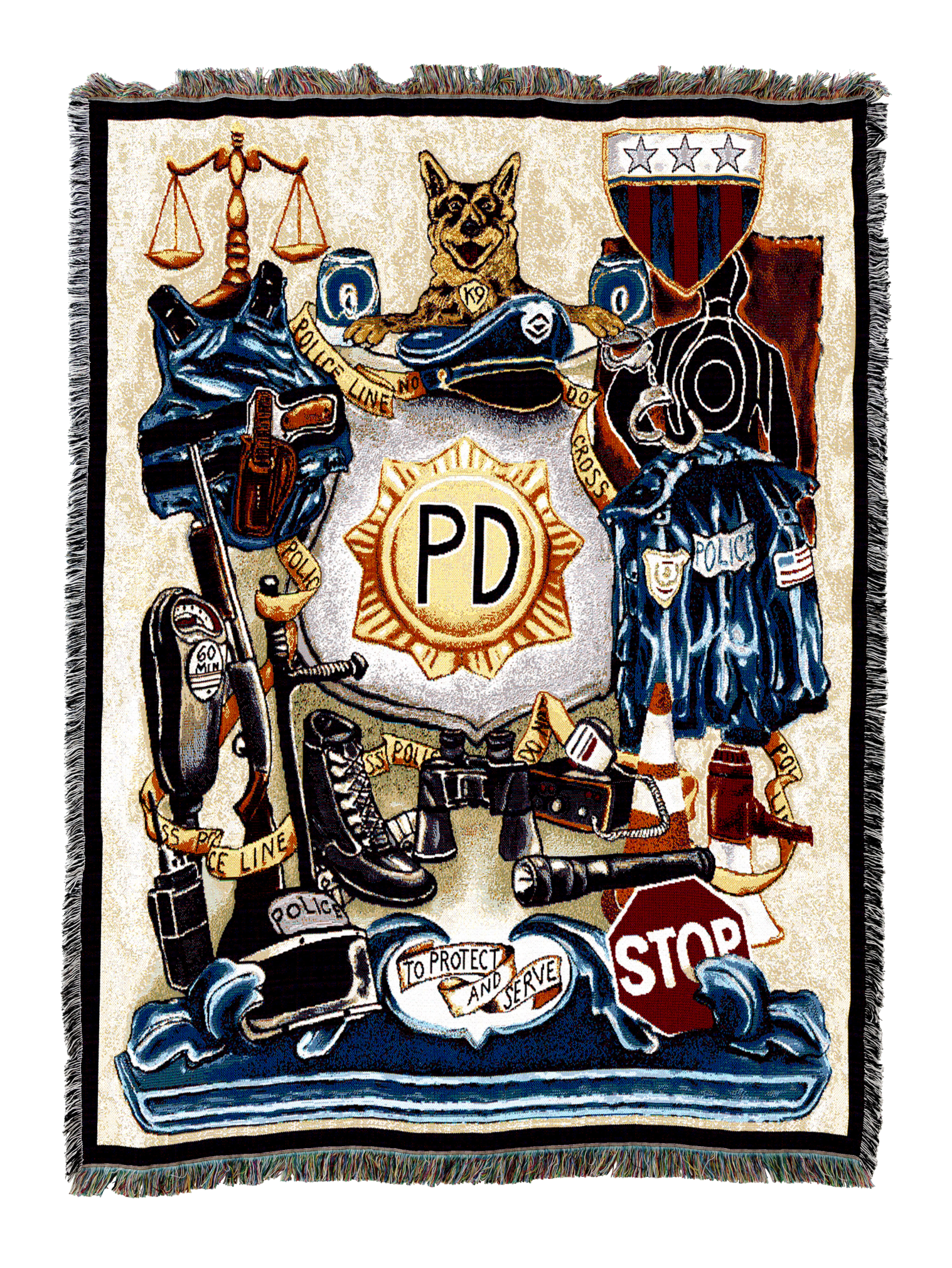 Policeman Pride Blanket