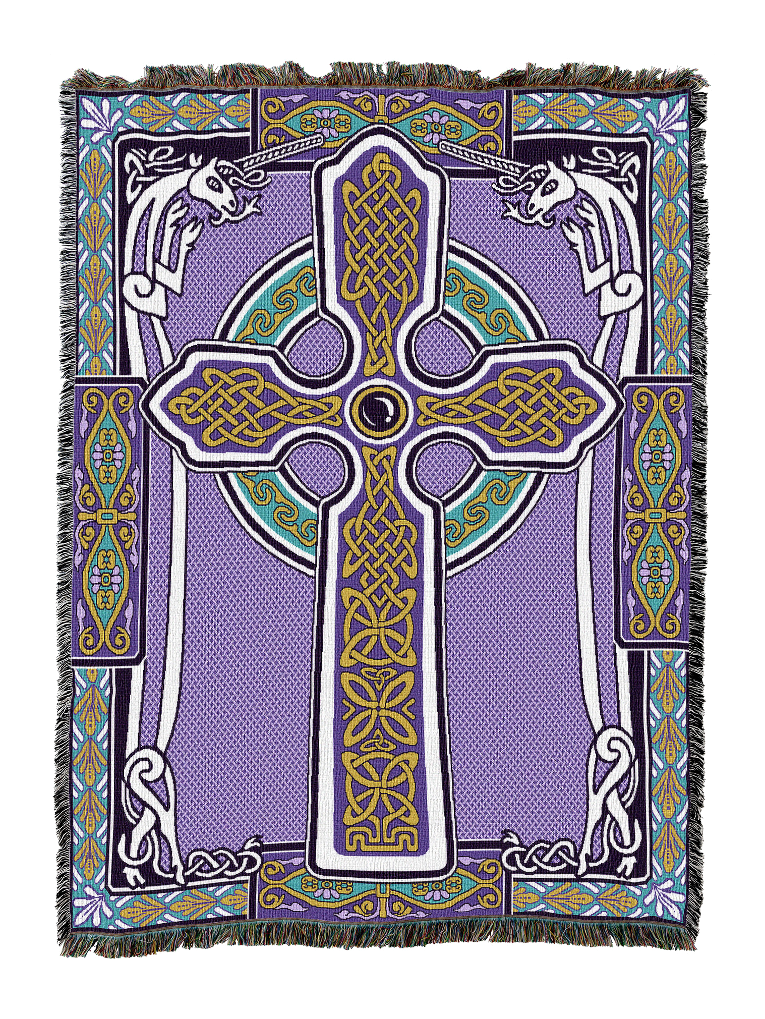 Celtic Unicorns Blanket