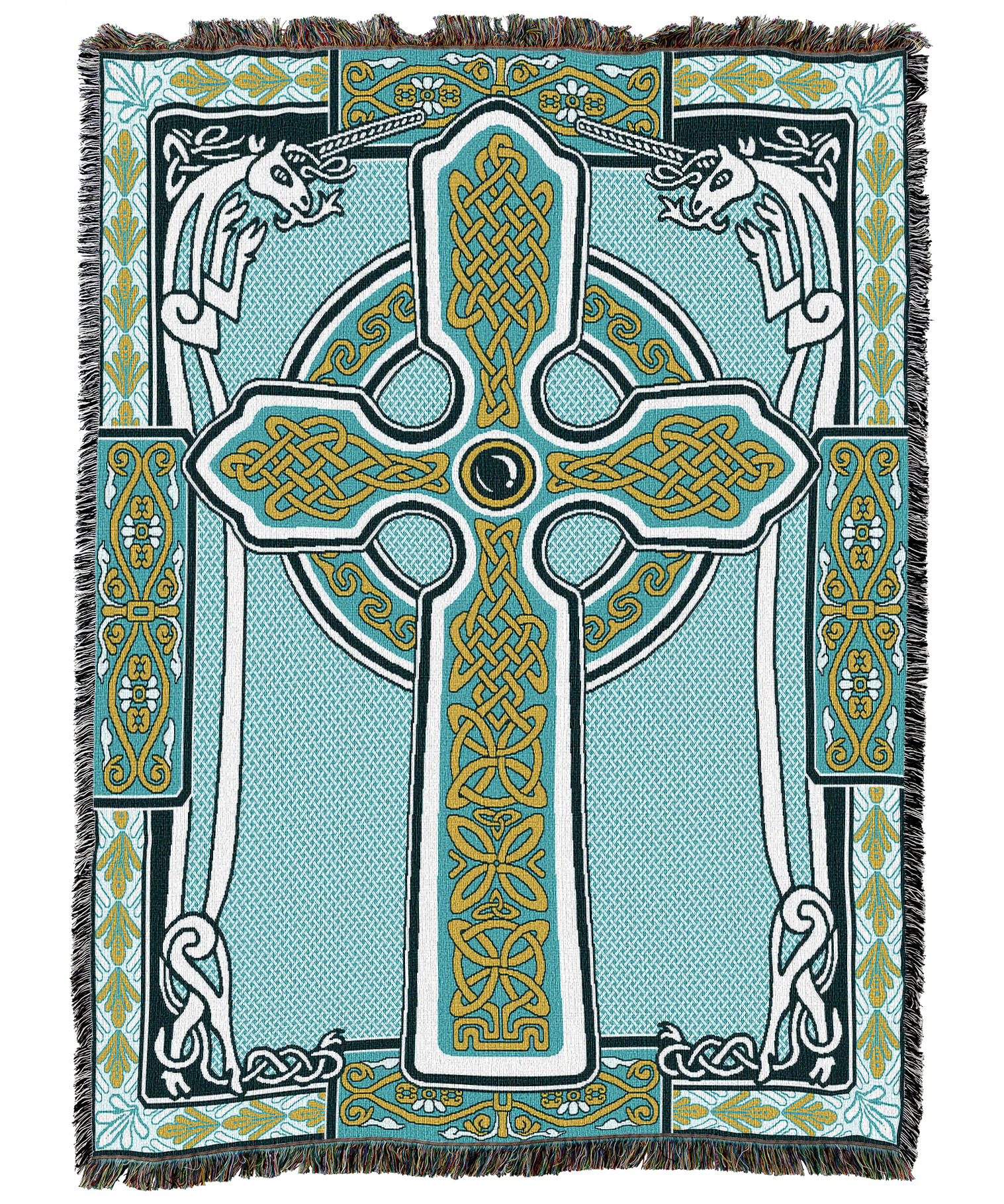 Celtic Unicorns Blanket