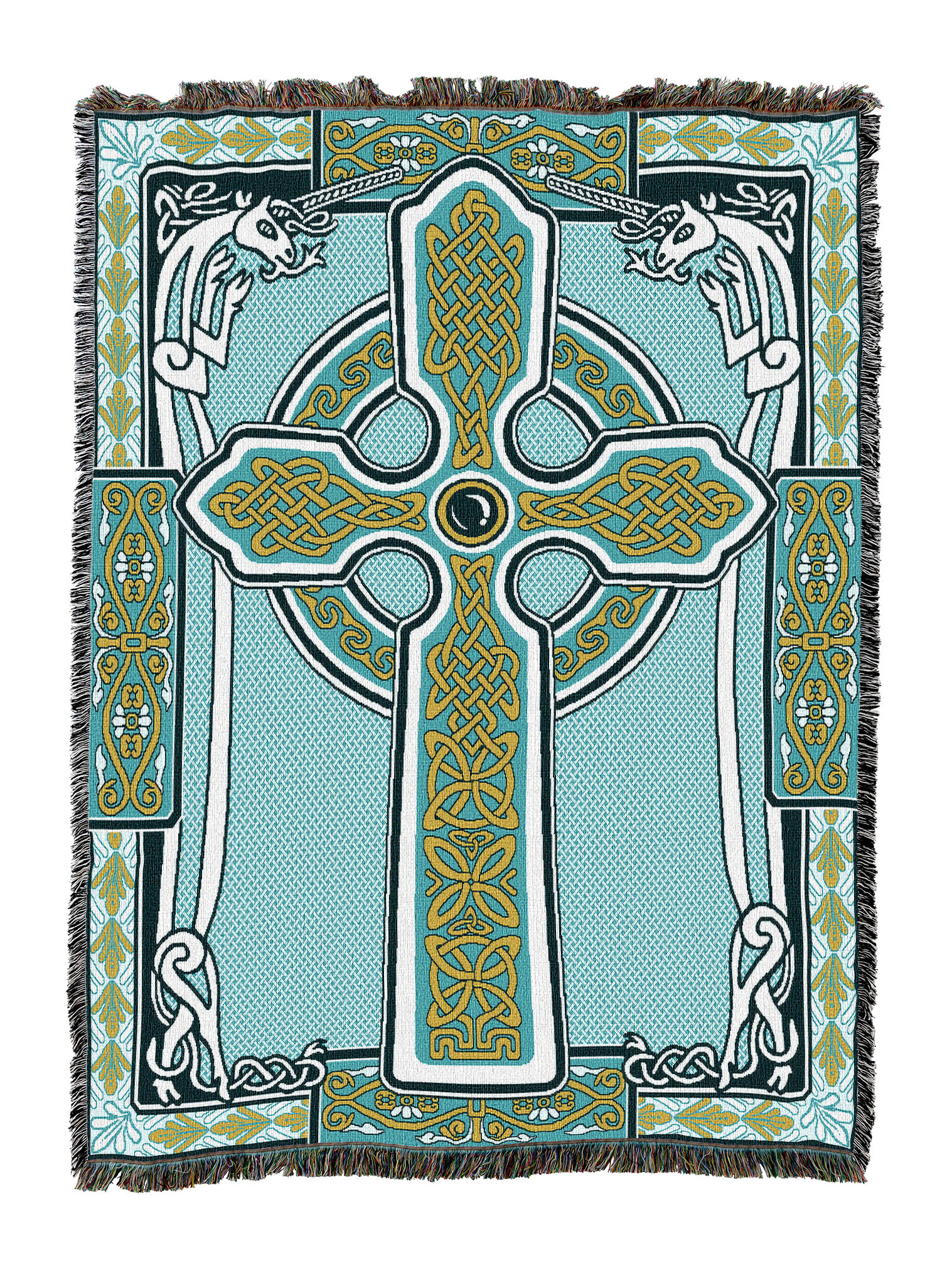 Celtic Unicorns Blanket