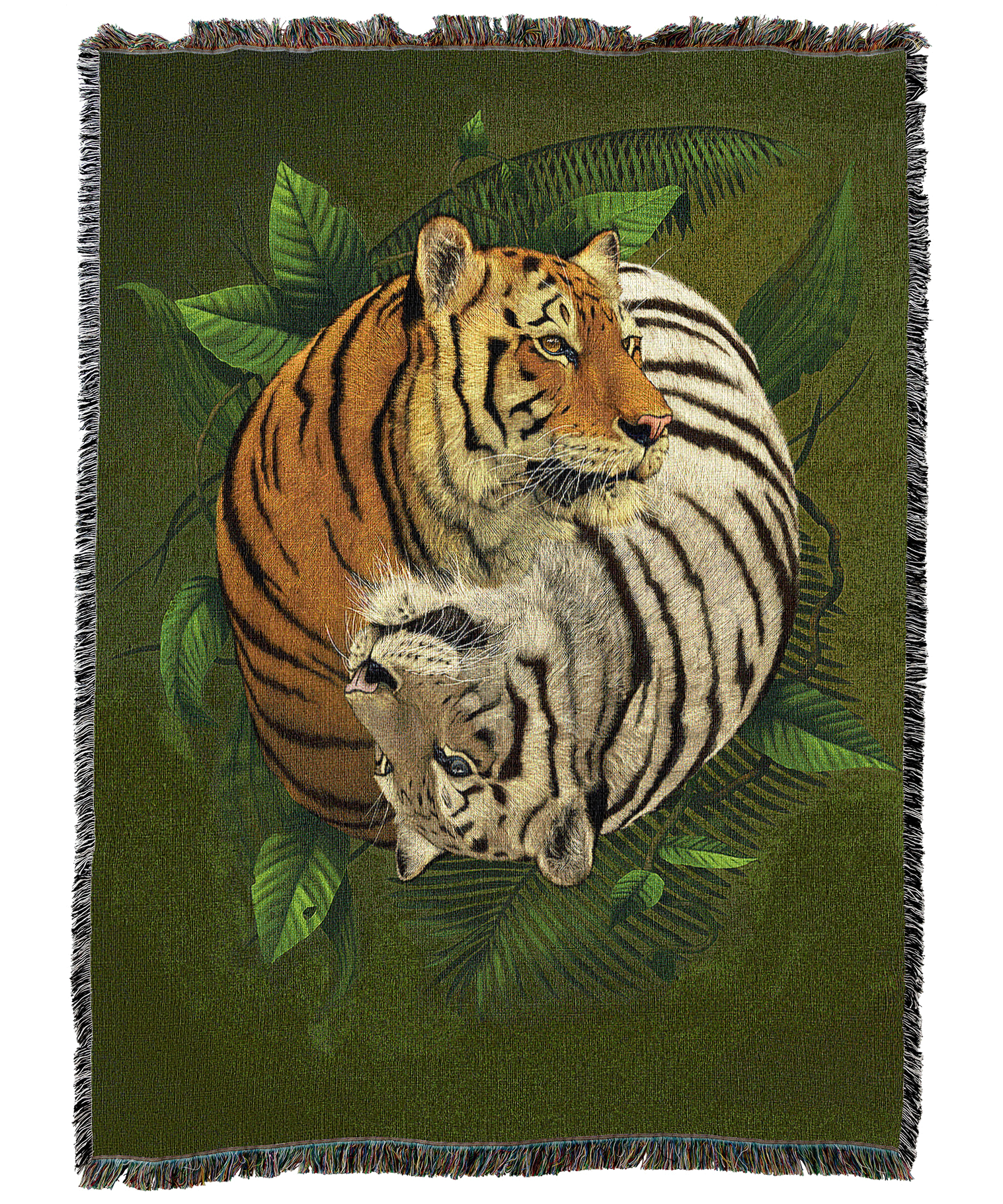 Tigers Yin Yang Blanket