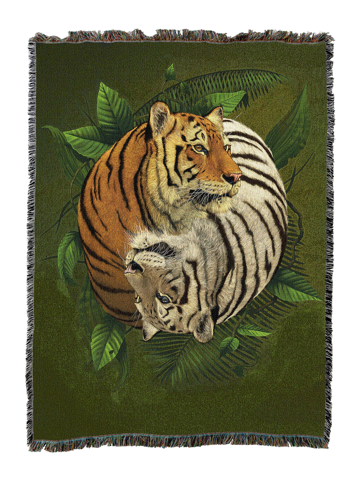 Tigers Yin Yang Blanket