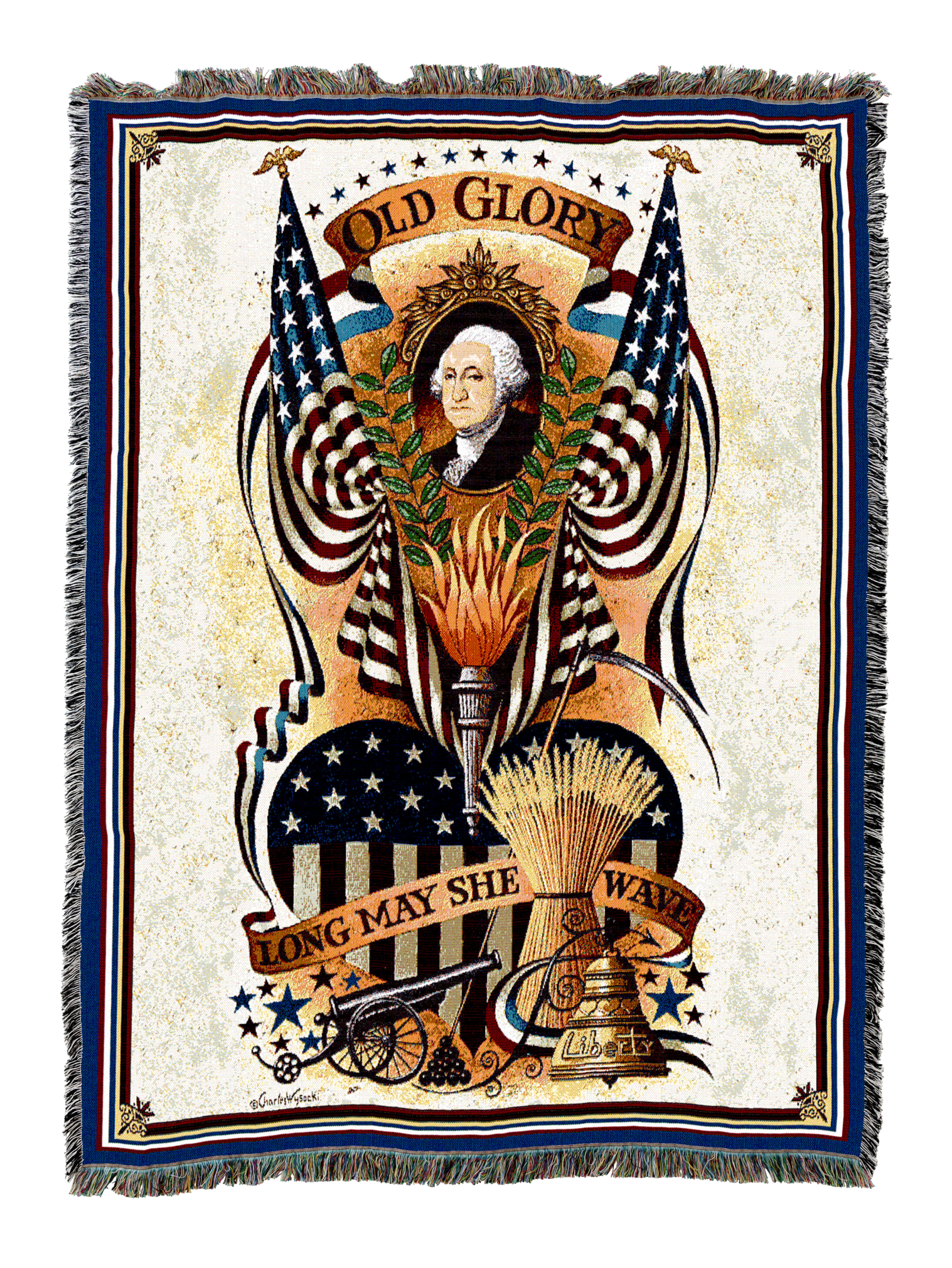 Long May She Wave Blanket