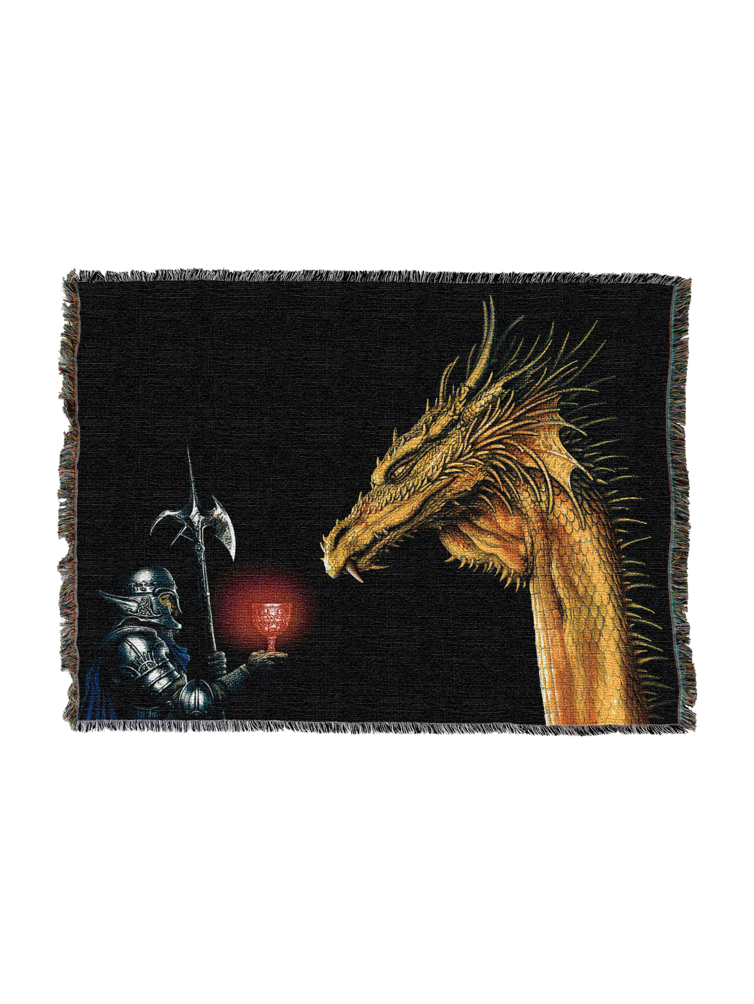 Golden Dragon Blanket A