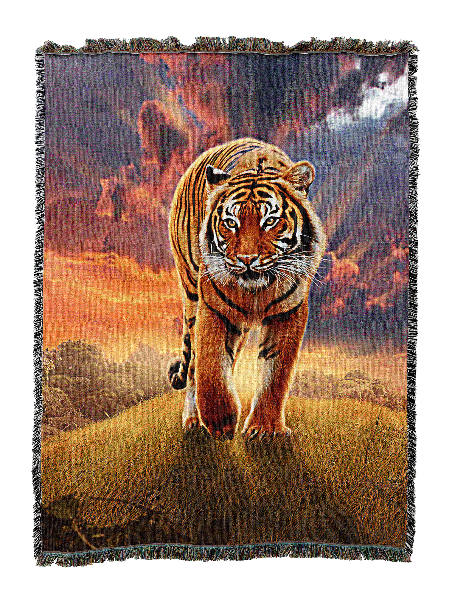 Rising Tiger Blanket
