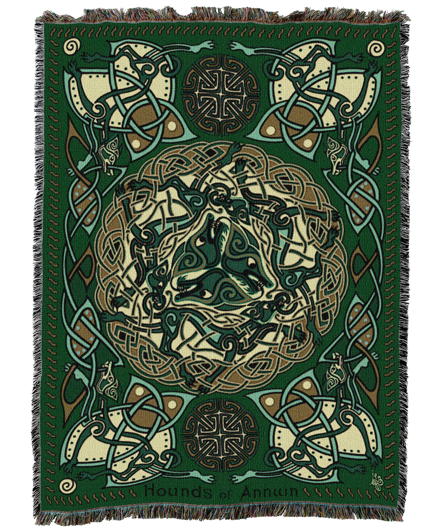 Celtic Hounds Blanket