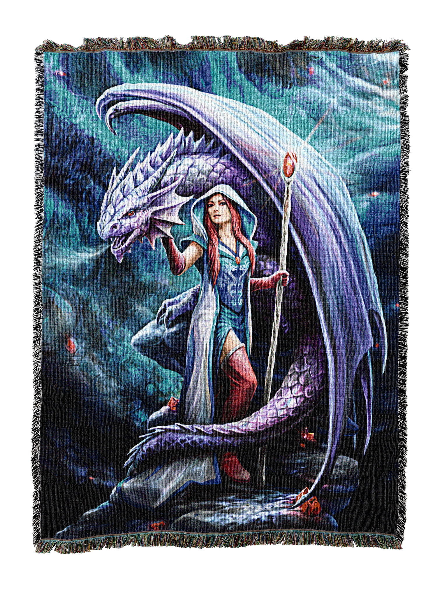 Dragon Mage Blanket