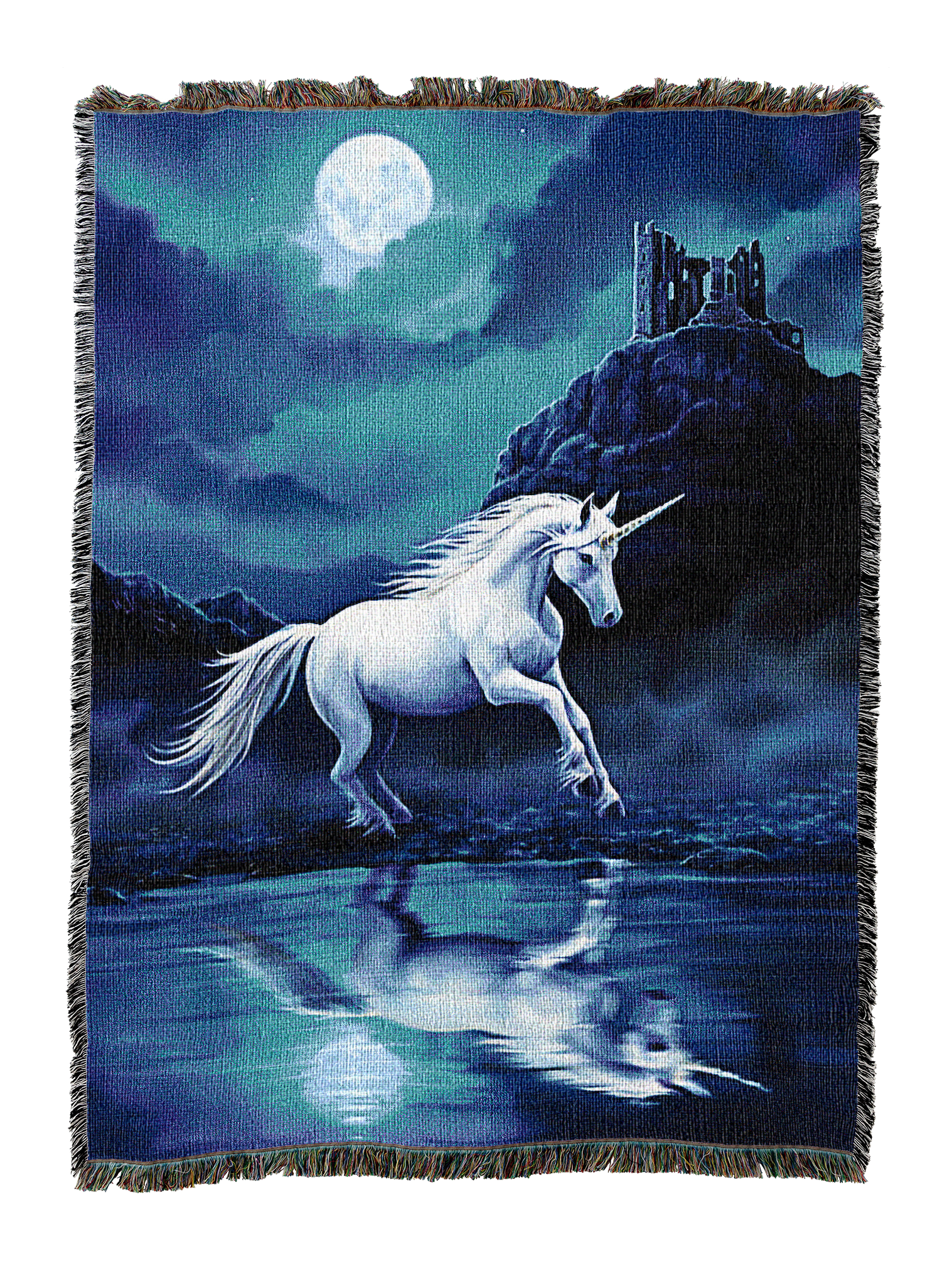 Moonlight Unicorn Blanket