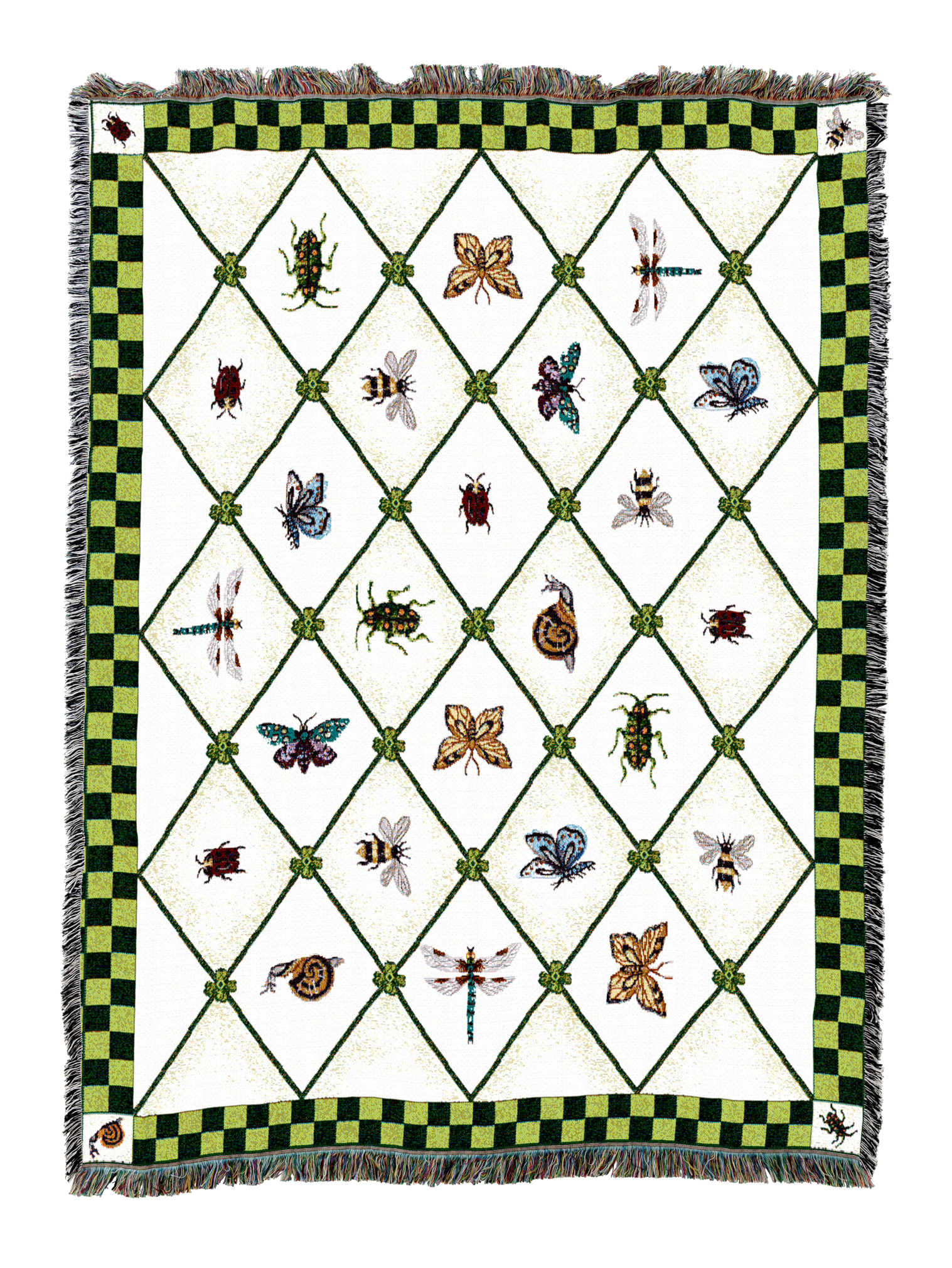 Garden Guests Blanket