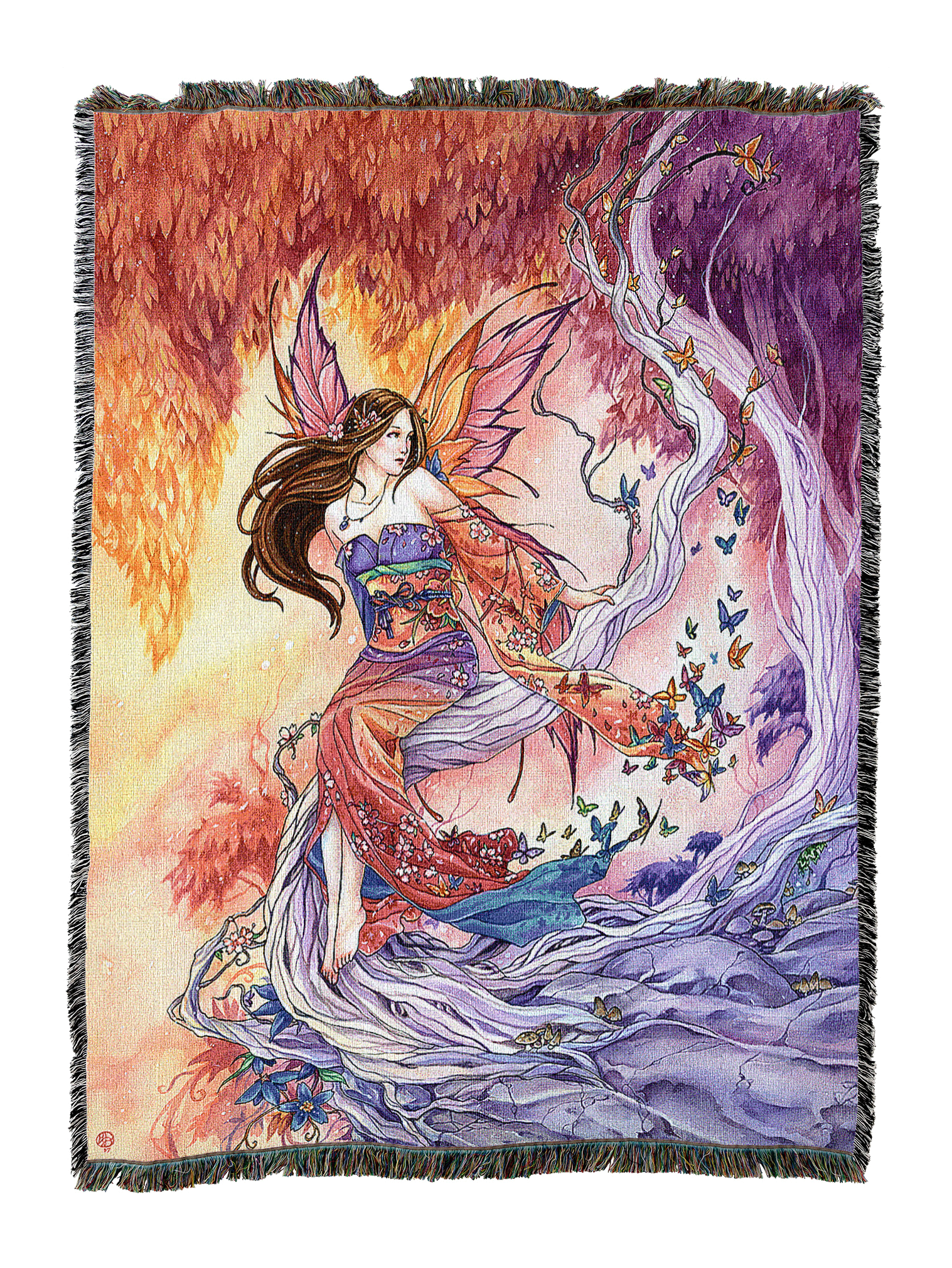 Edge Of Enchantment Blanket