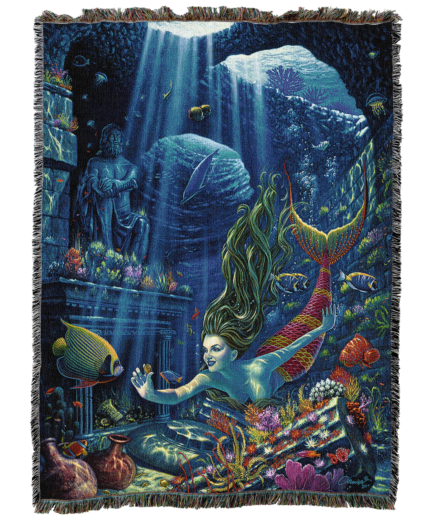 Poseidon's Treasures Blanket