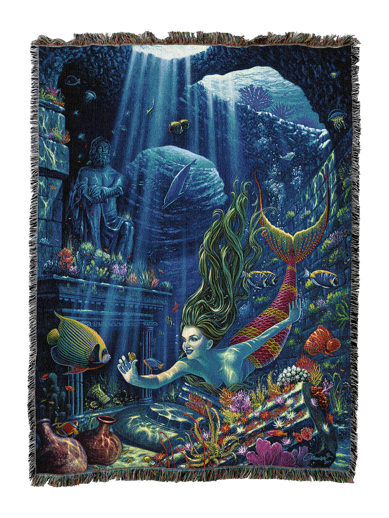 Poseidon's Treasures Blanket