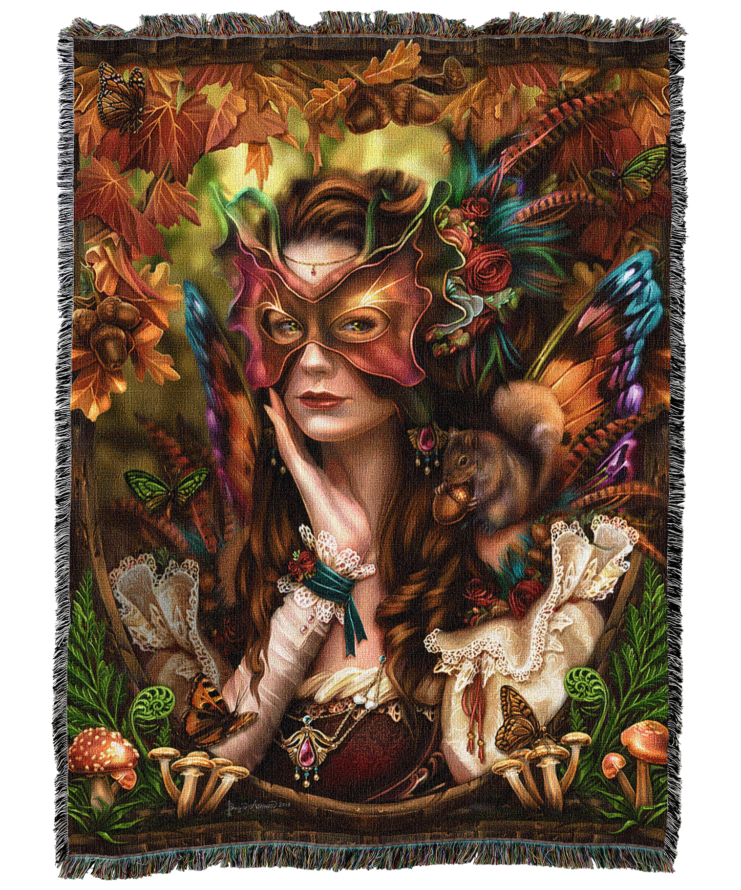 Autumn Queen Blanket