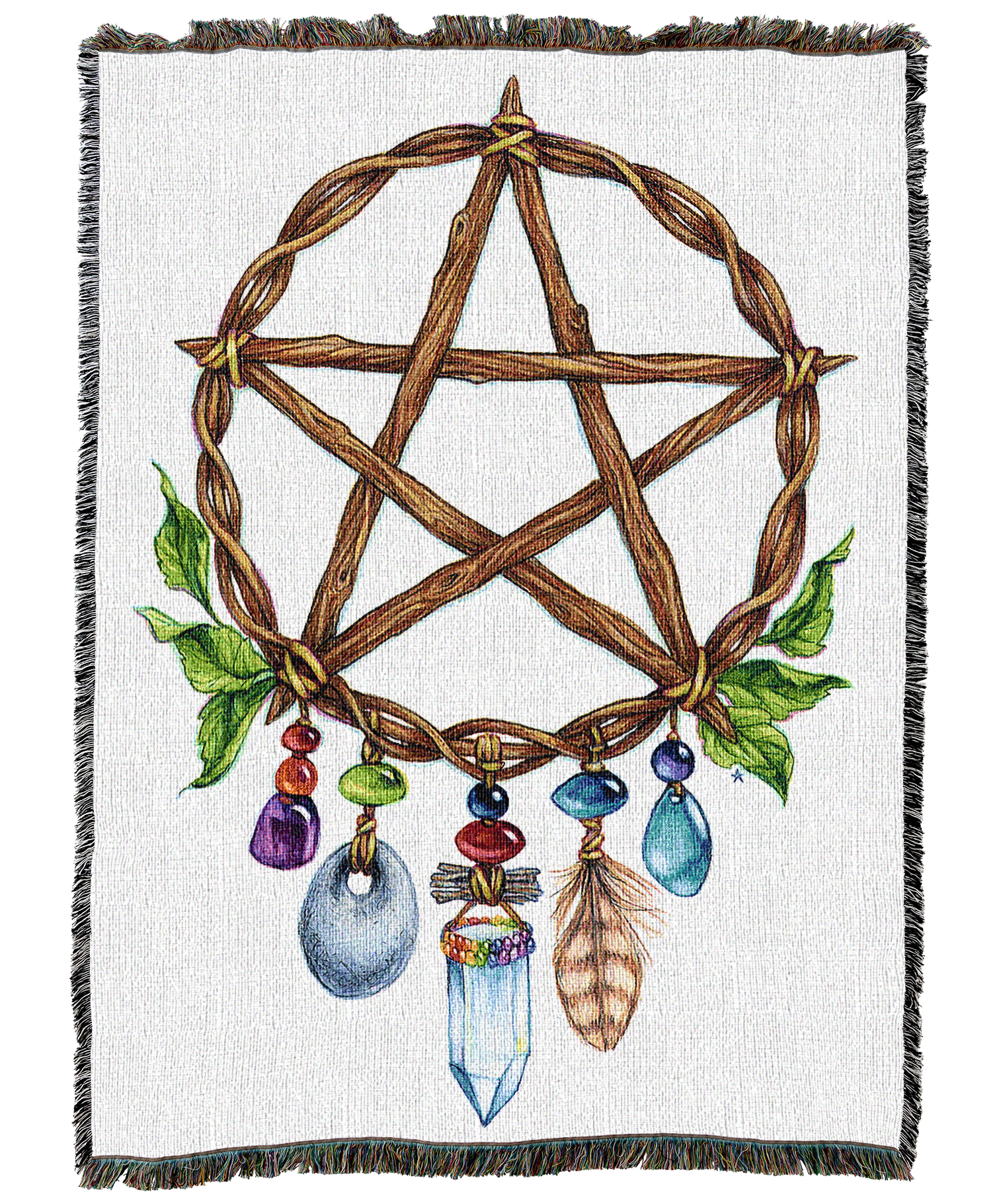 Pentacle Charm Blanket