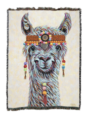 Hippie Llama Blanket