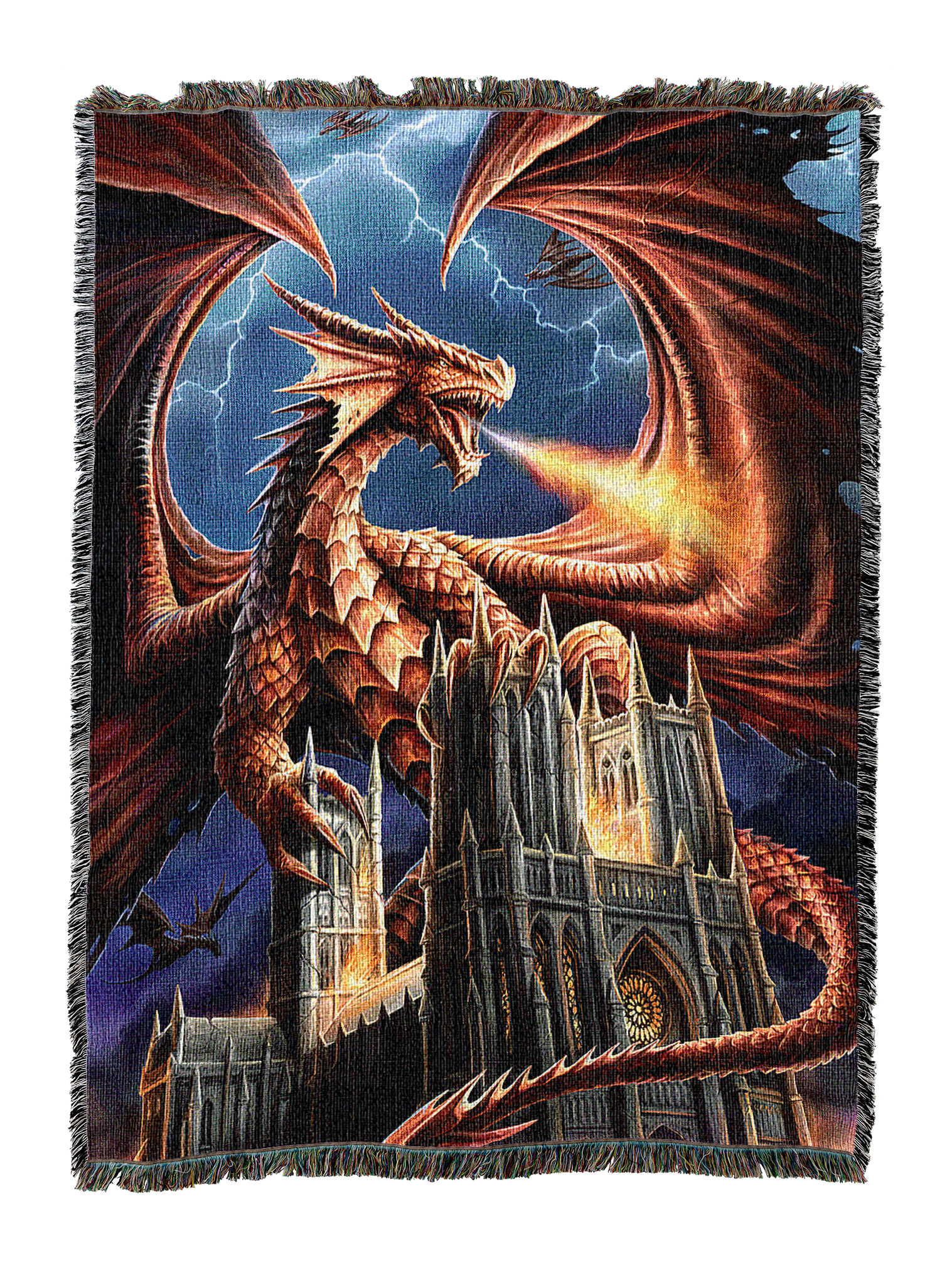 Dragons Fury Blanket