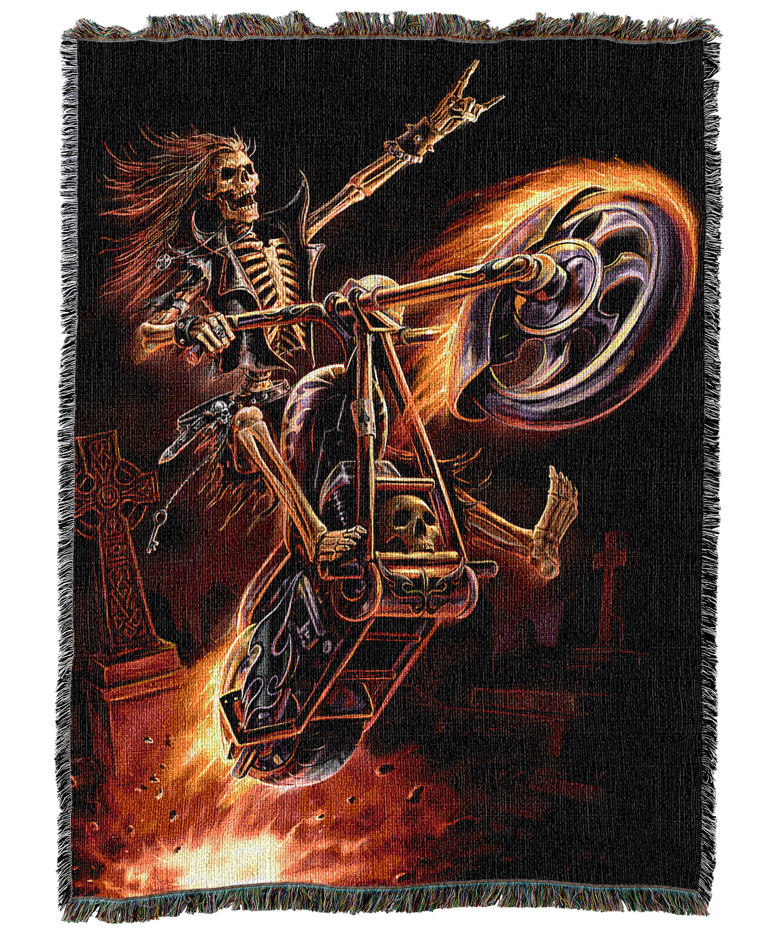 Hell Rider Blanket