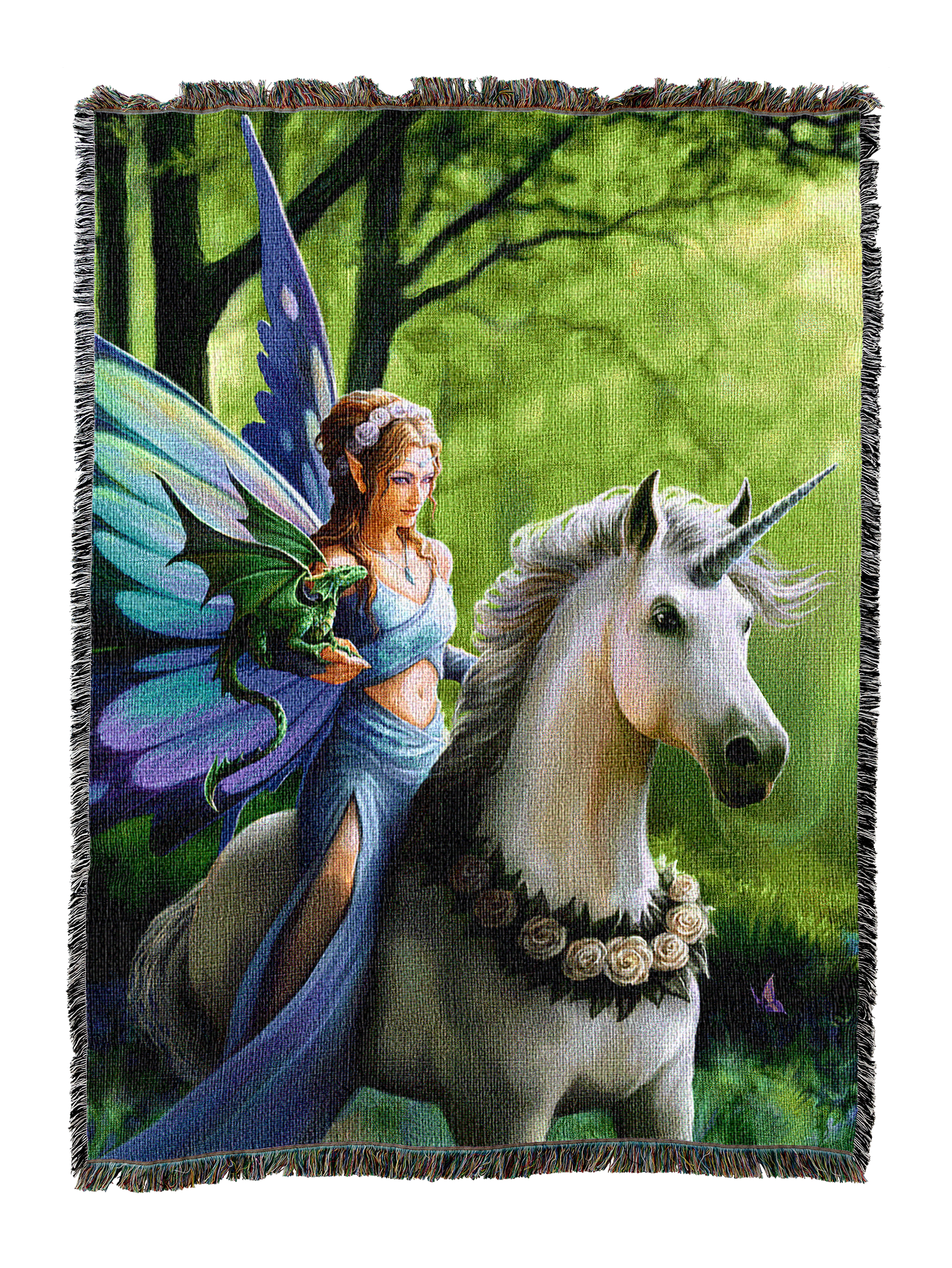 Realm Of Enchantment Blanket