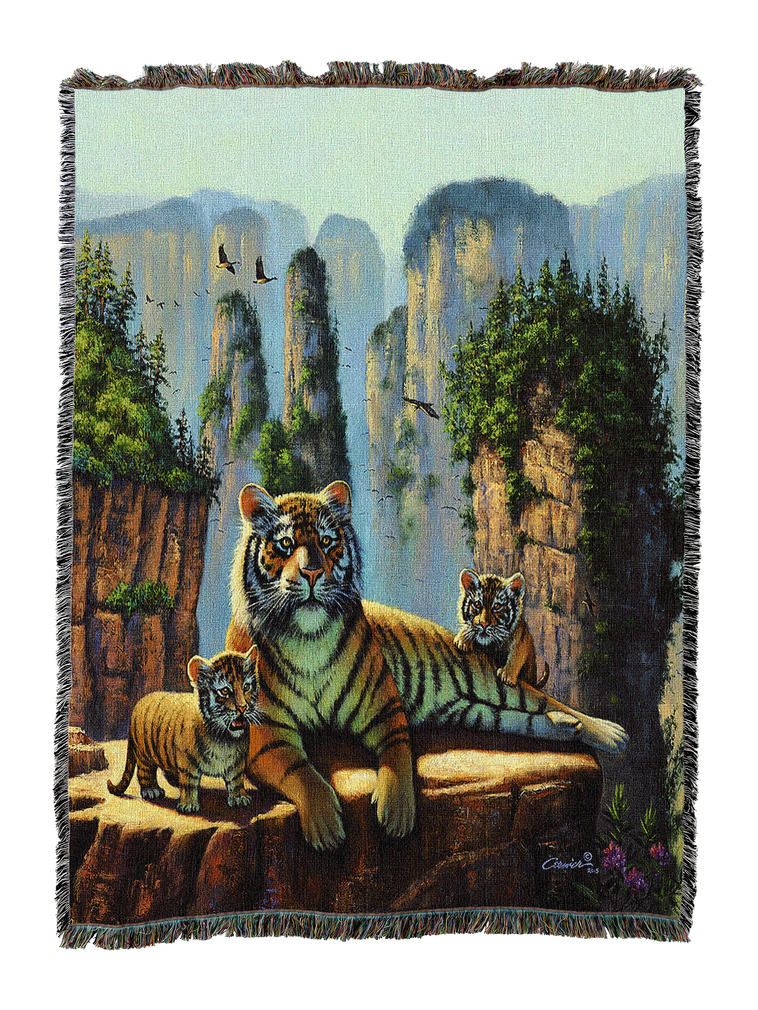 Tiger Zang Blanket