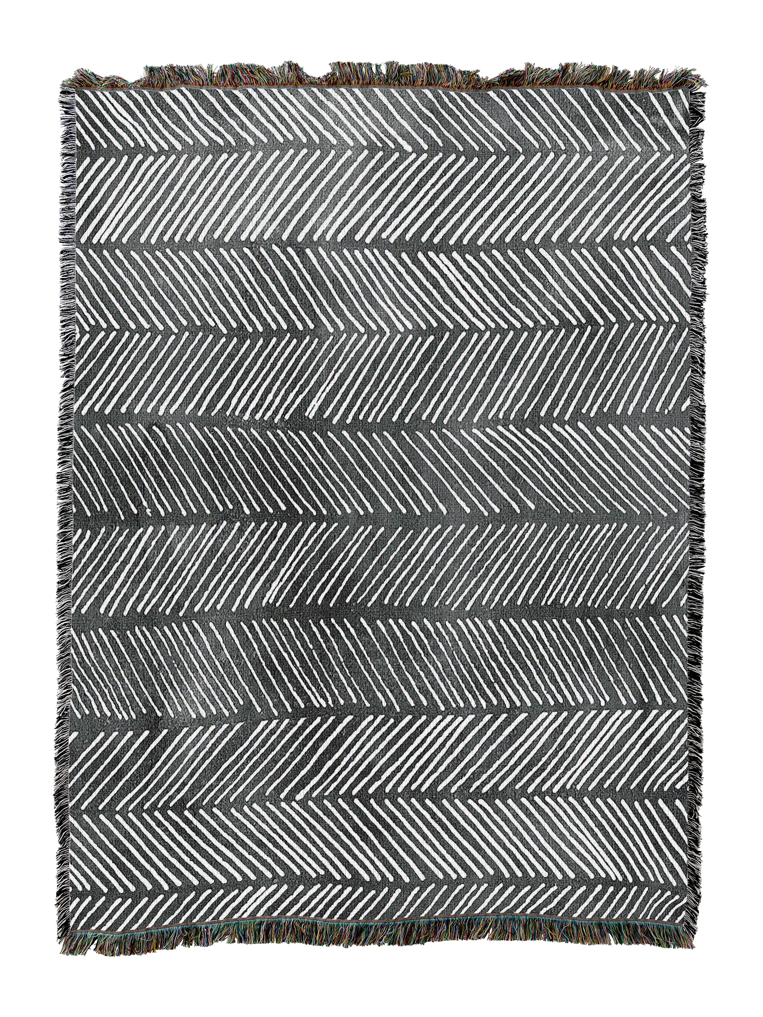 Modern Monochrome Blanket